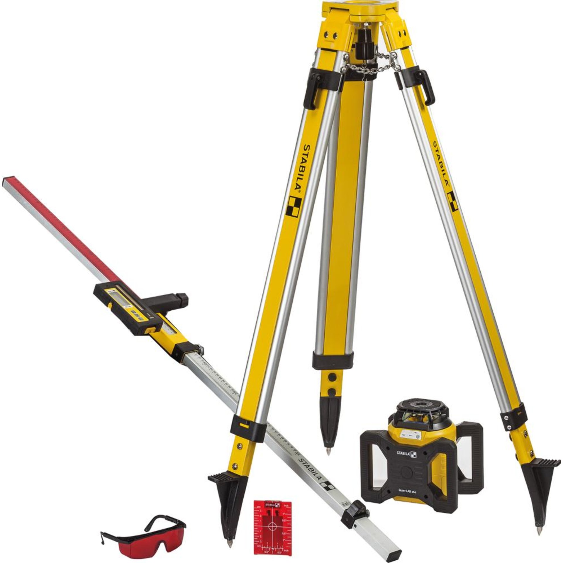 Rotationslaser LAR 160 7-teilig Stabila