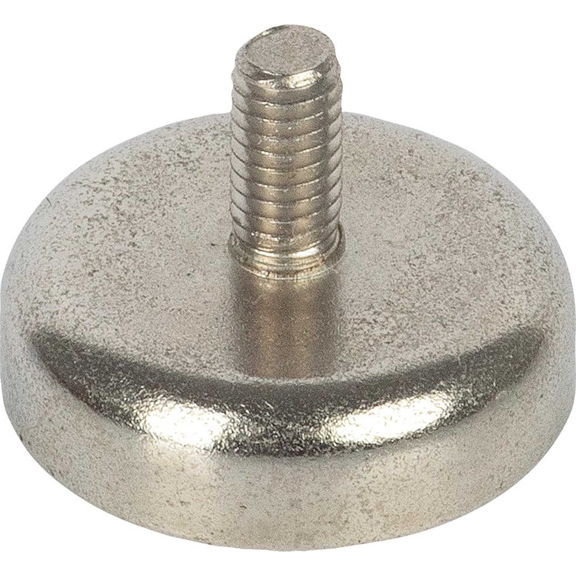 Topfmagnet Neo.Ø20,H14, m.Gewindeb.M4,sil Inhalt: 1