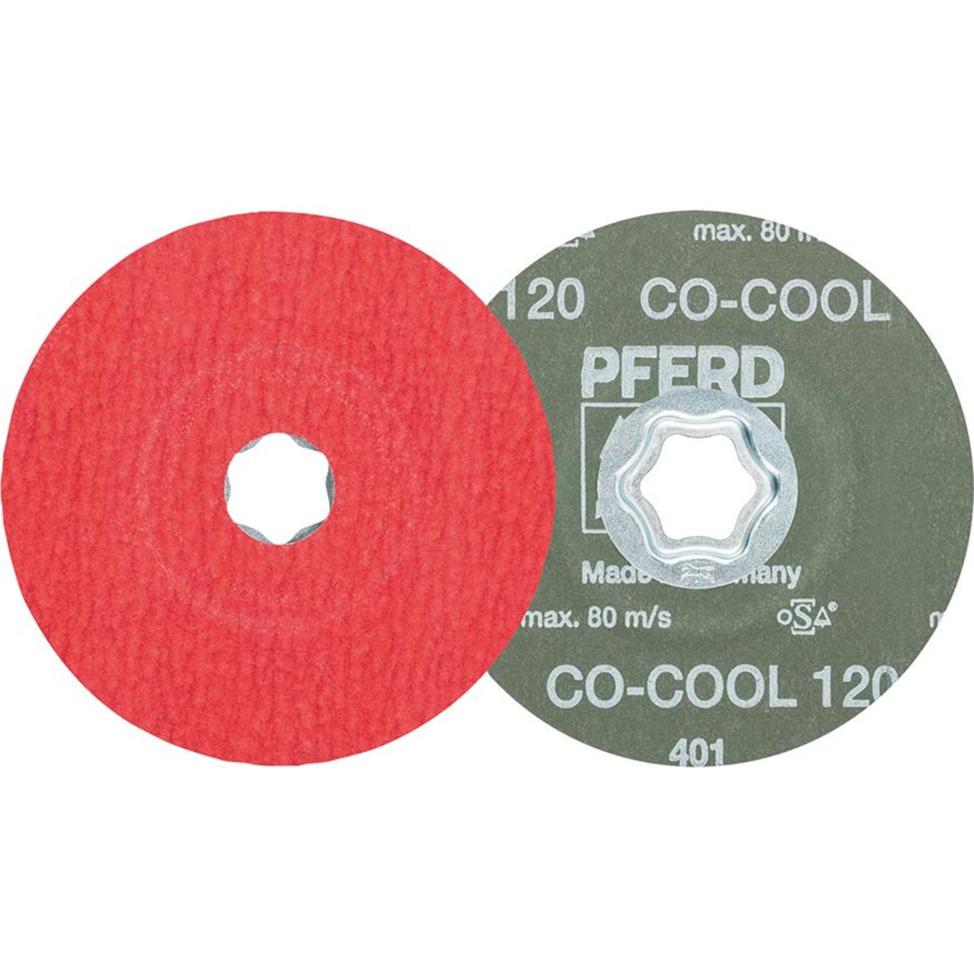 Fiberschleifscheibe CC-FSCO-COOL 115mm K120 PFERD