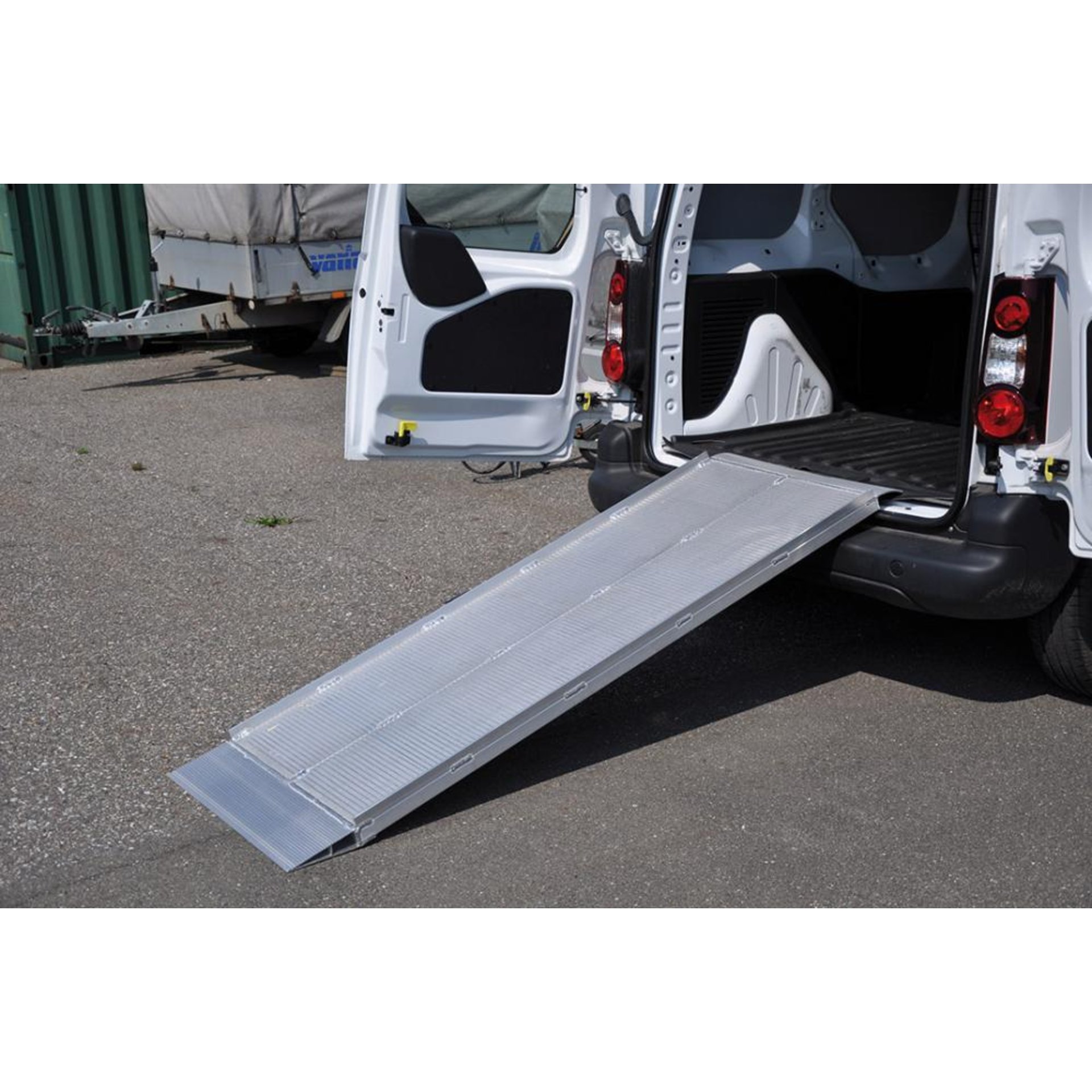 Aluminium-Breitrampe