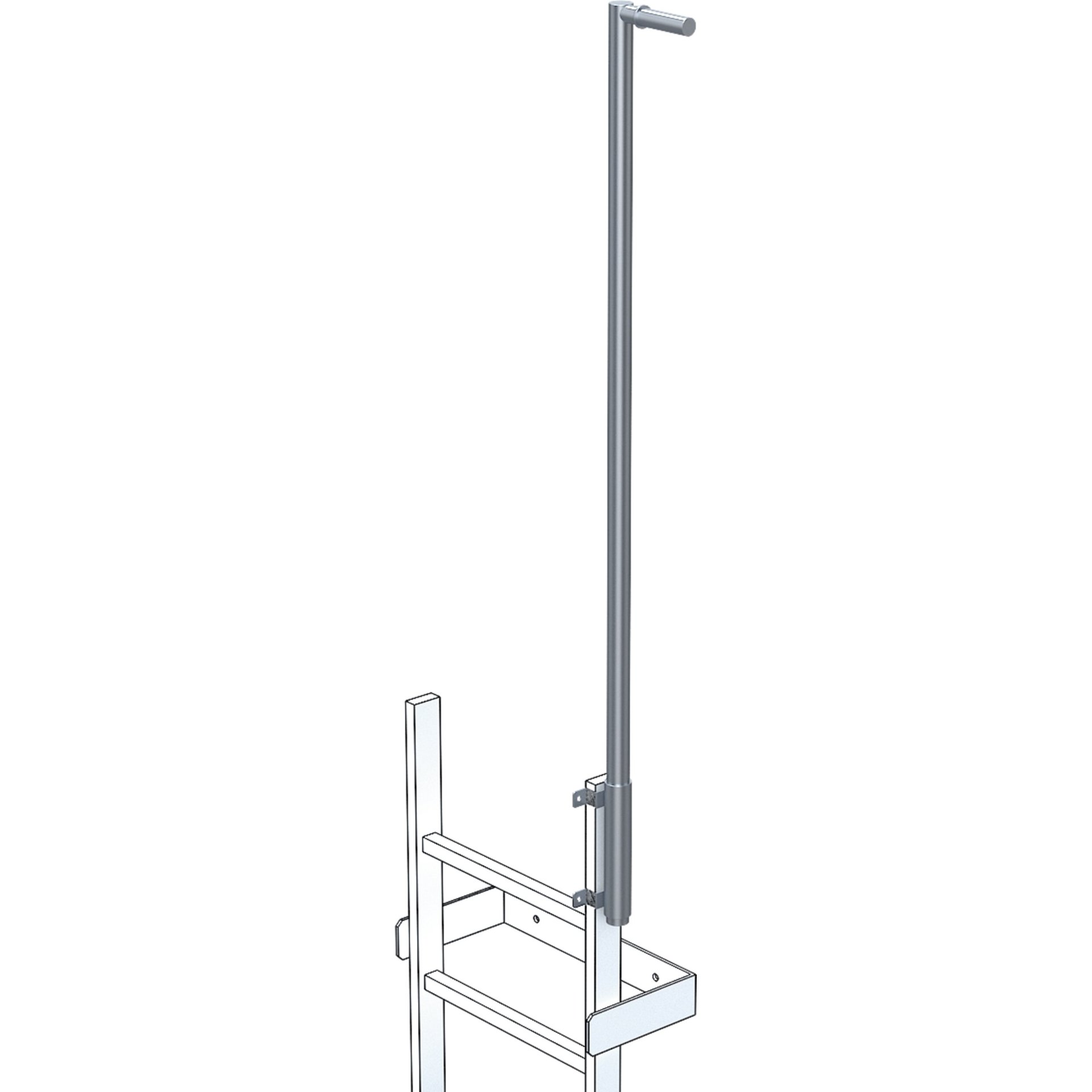 Einstiegshilfe für Holm 60 x 25 mm
