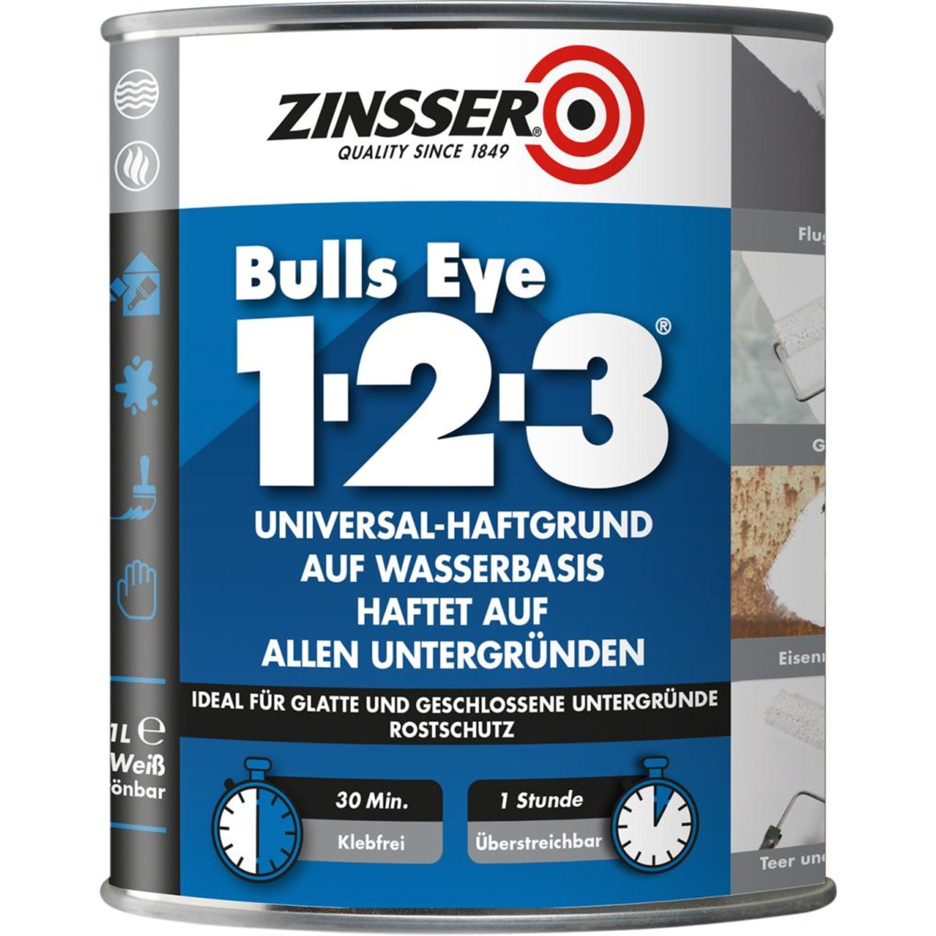 Haftgrund- und Fleckenversigelungsmittel BULLS EYE 1-2-3