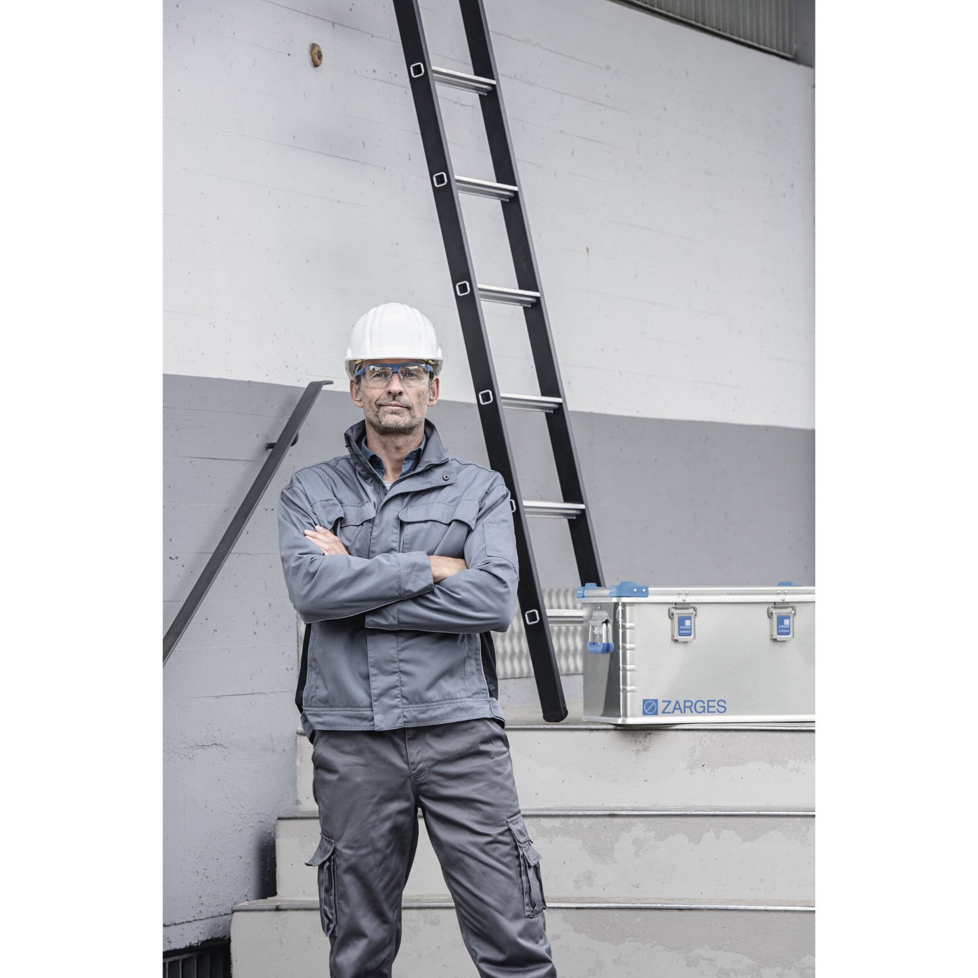 Megastep L - LM-Anlegeleiter SL 6 Sprossen