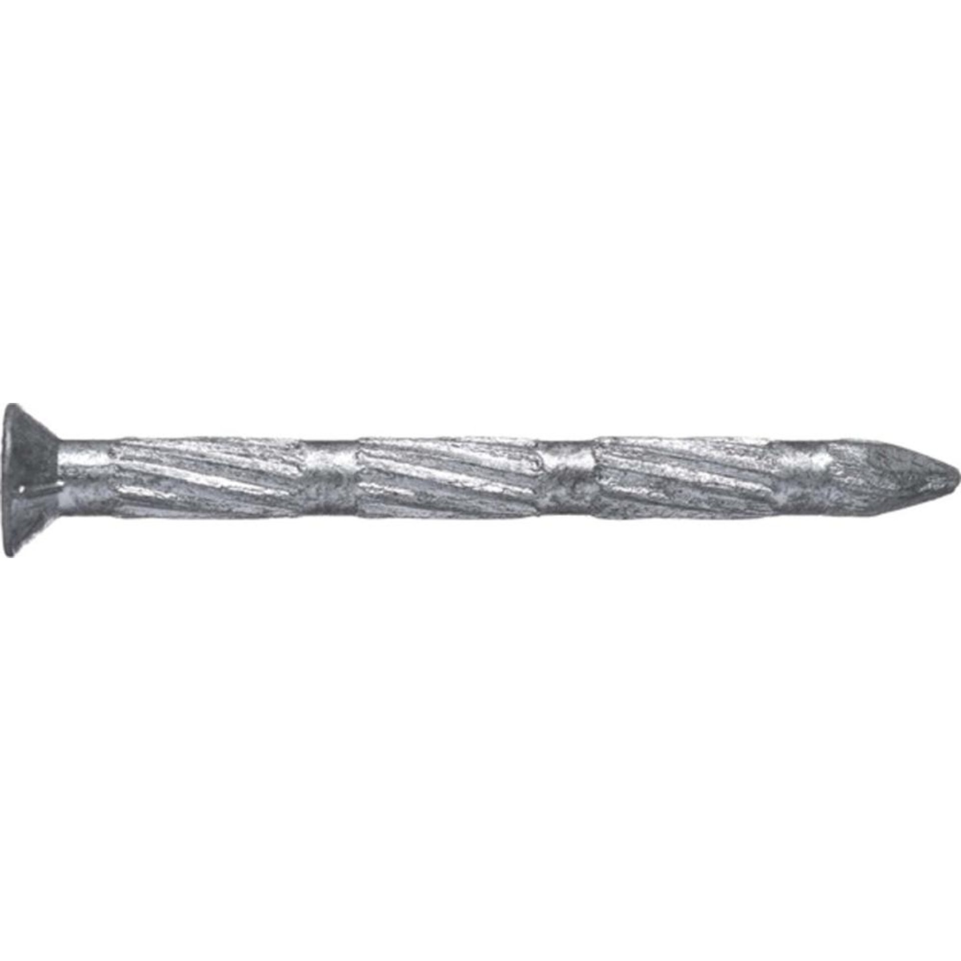 Stahlnagel, Tiefversenkkopf, metallisiert