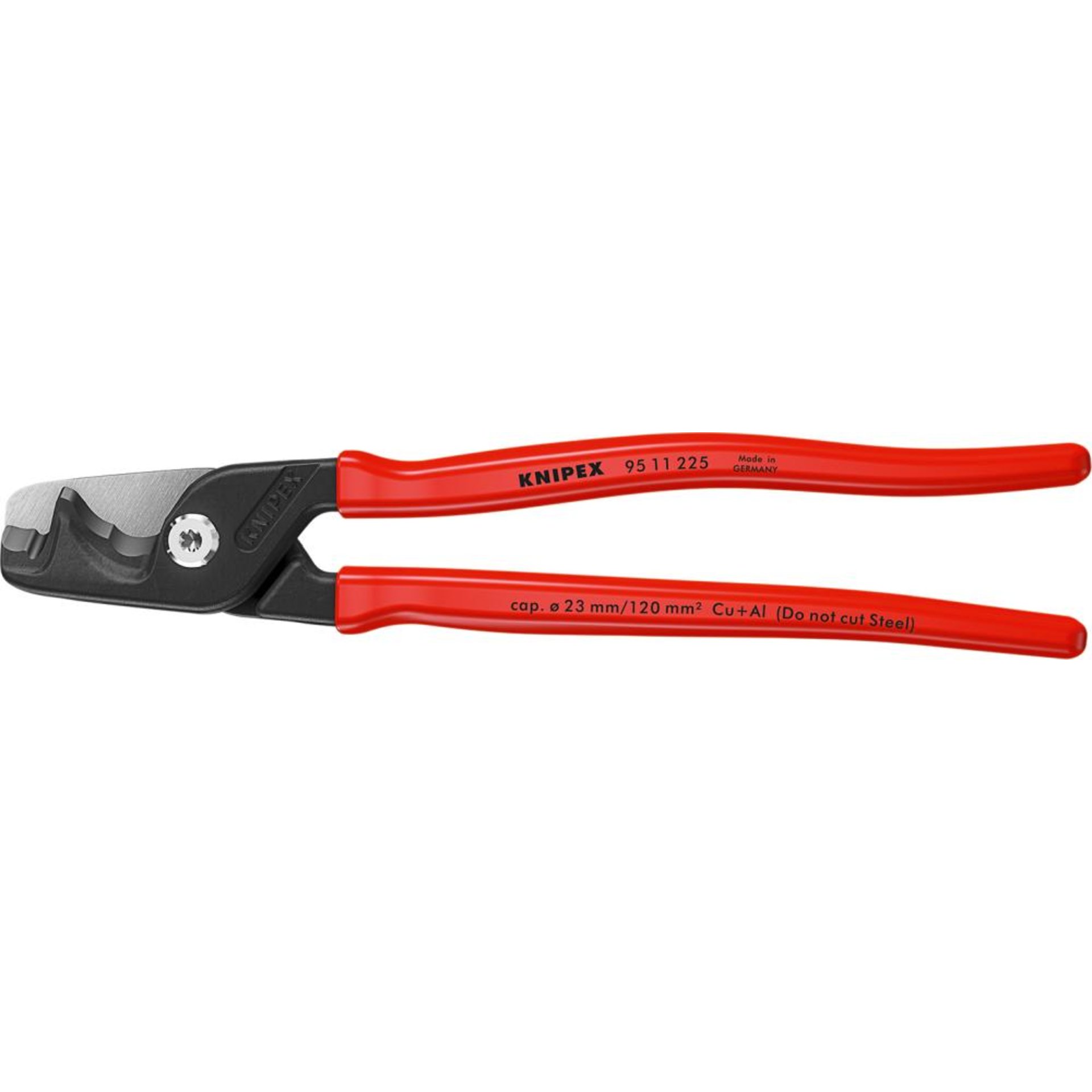Kabelschere mit Kunststoff-Griffen 225mm KNIPEX