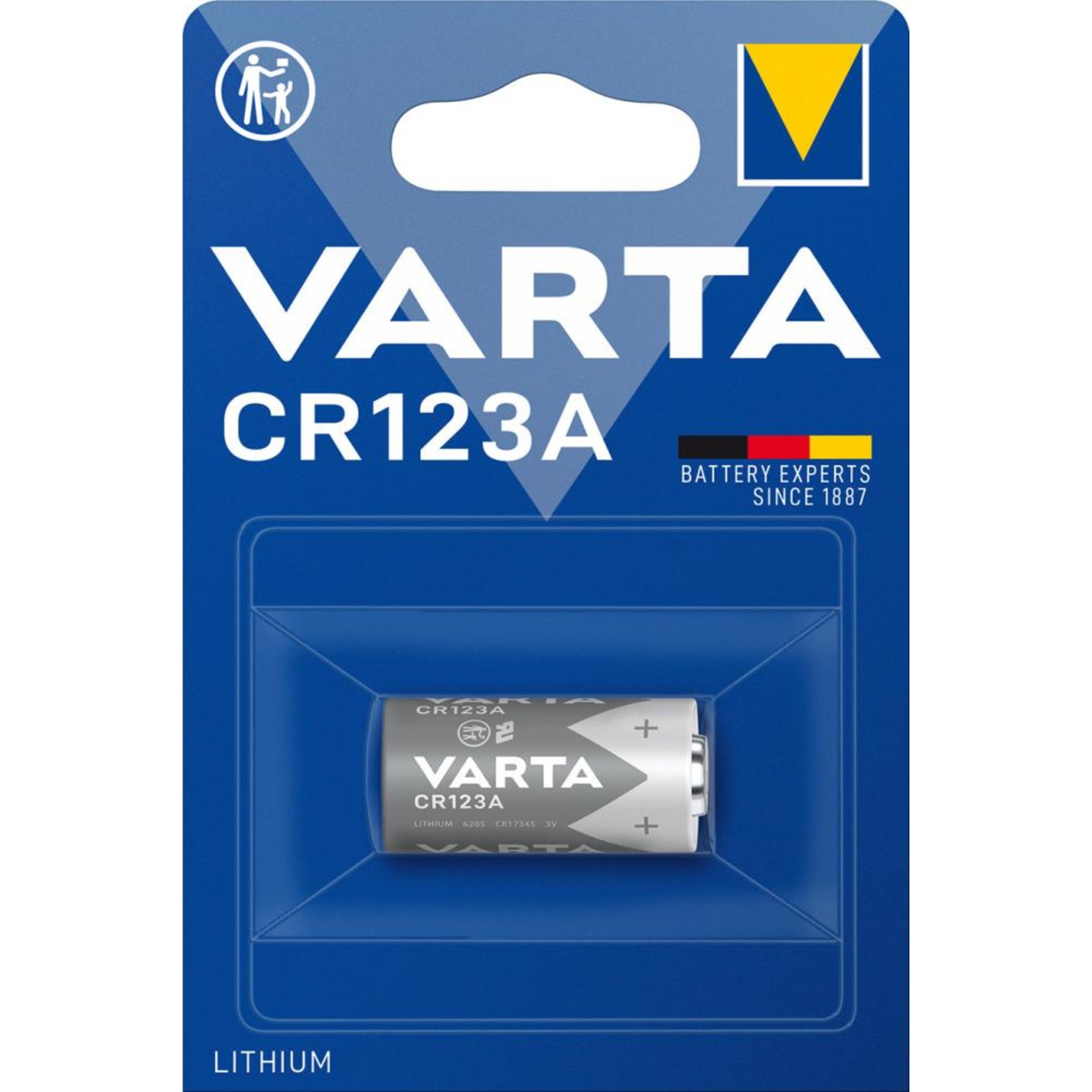 VARTA Lithium CR123A