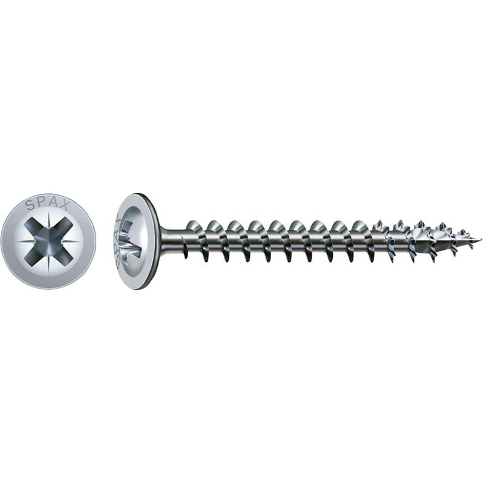 Rückwandschraube, Vollgewinde, Rückwandkopf, Kreuzschlitz Z, 4CUT, WIROX® A9J