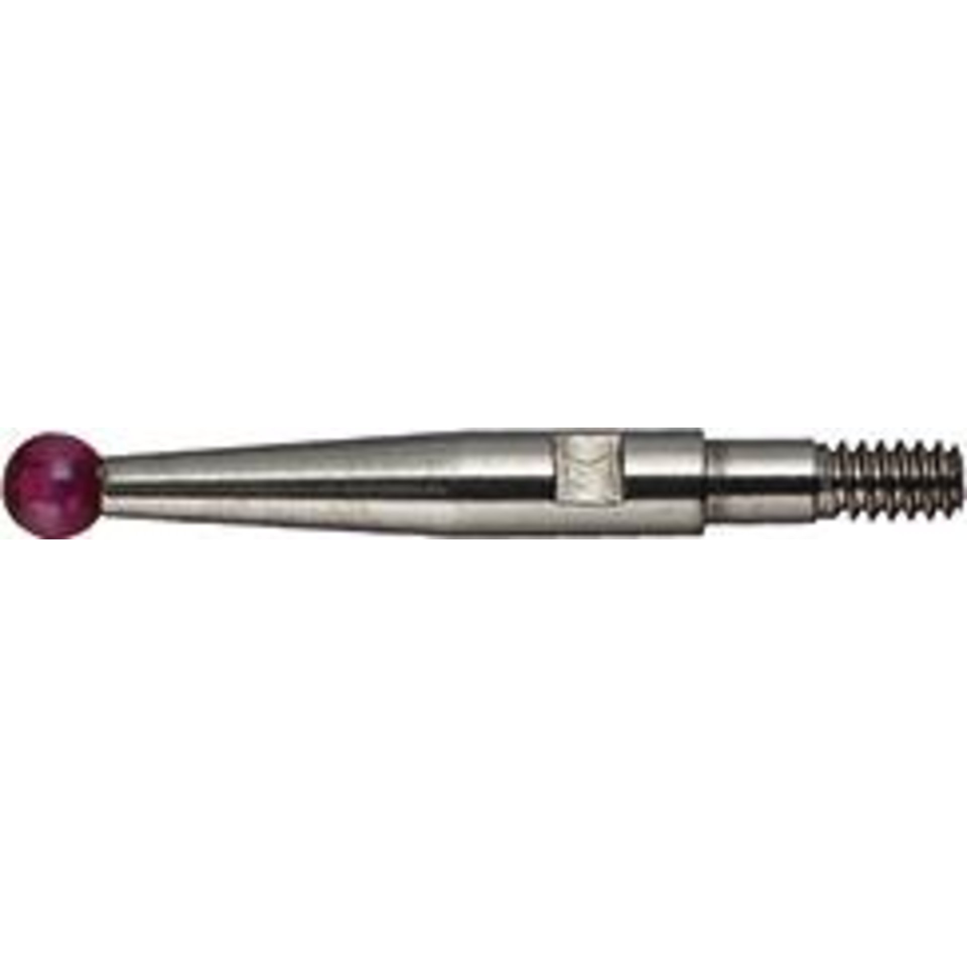 Messeinsatz mit Rubinkugel D2x12mm KÄFER