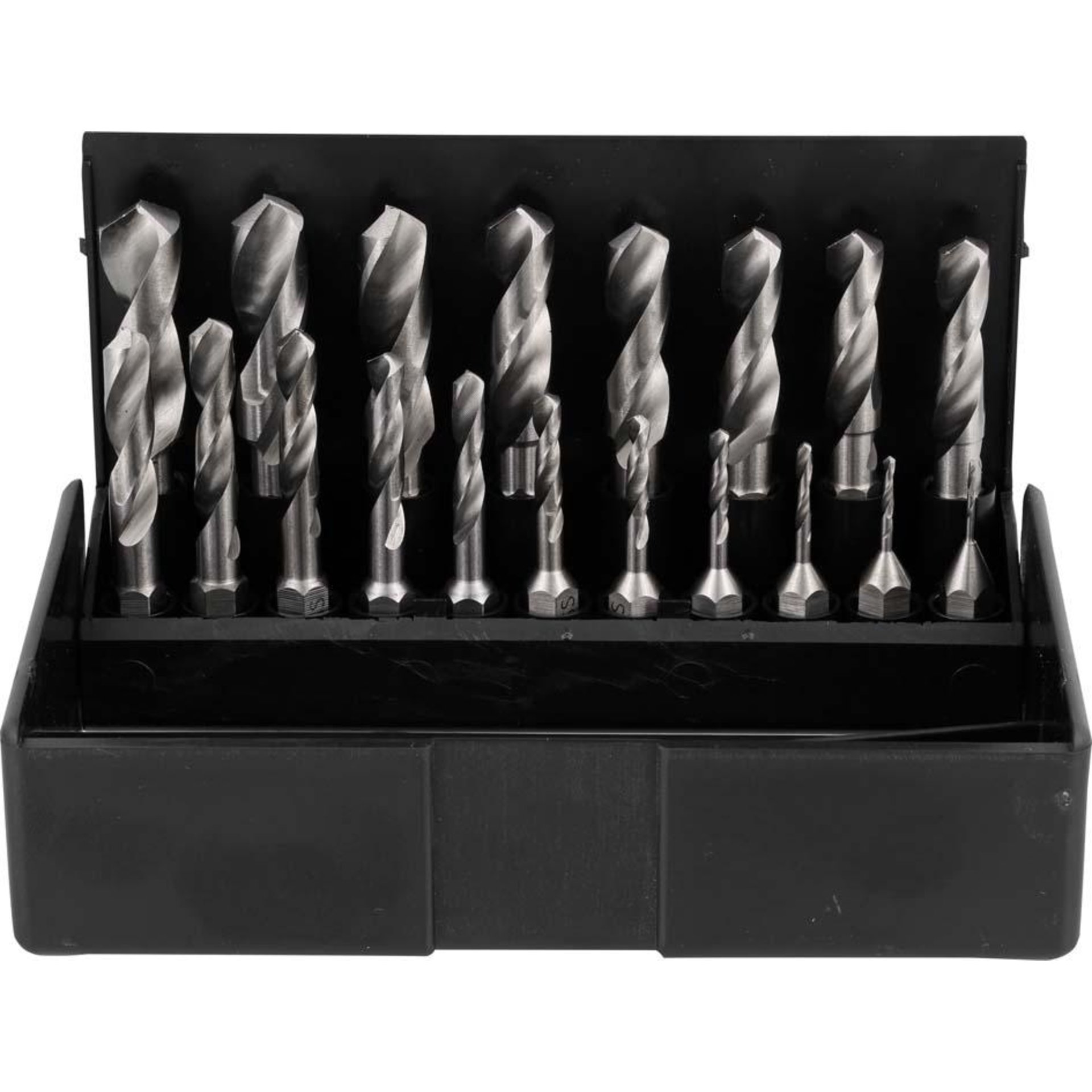 Bit-Satz Spiralbohrer HSS1-10mm 19-teilig VÖLKEL
