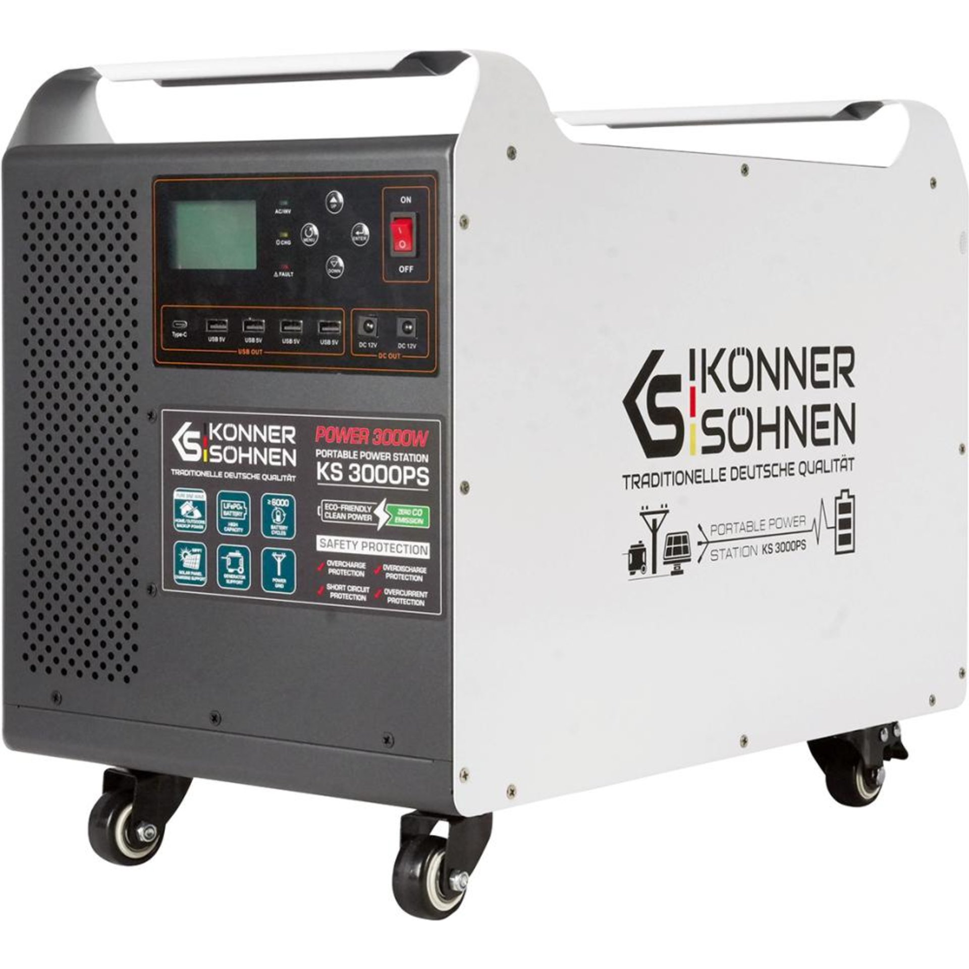 Powerstation Tragbar KS 3000PS