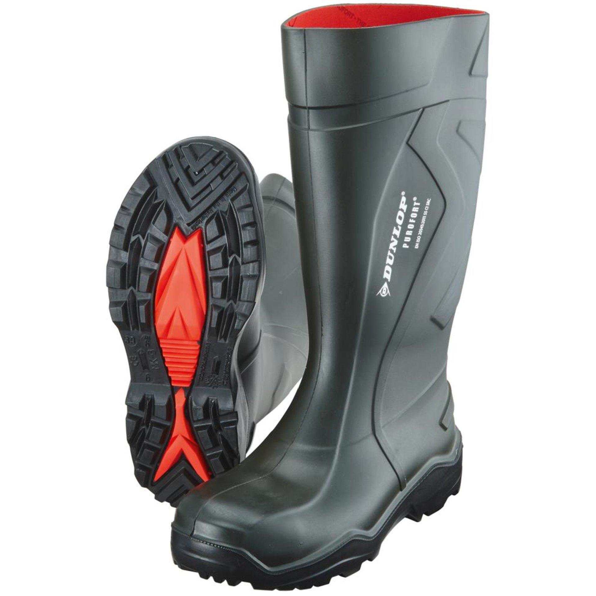 Sicherheitsstiefel Purofort®+ full safety, S5 CI SRC, grün