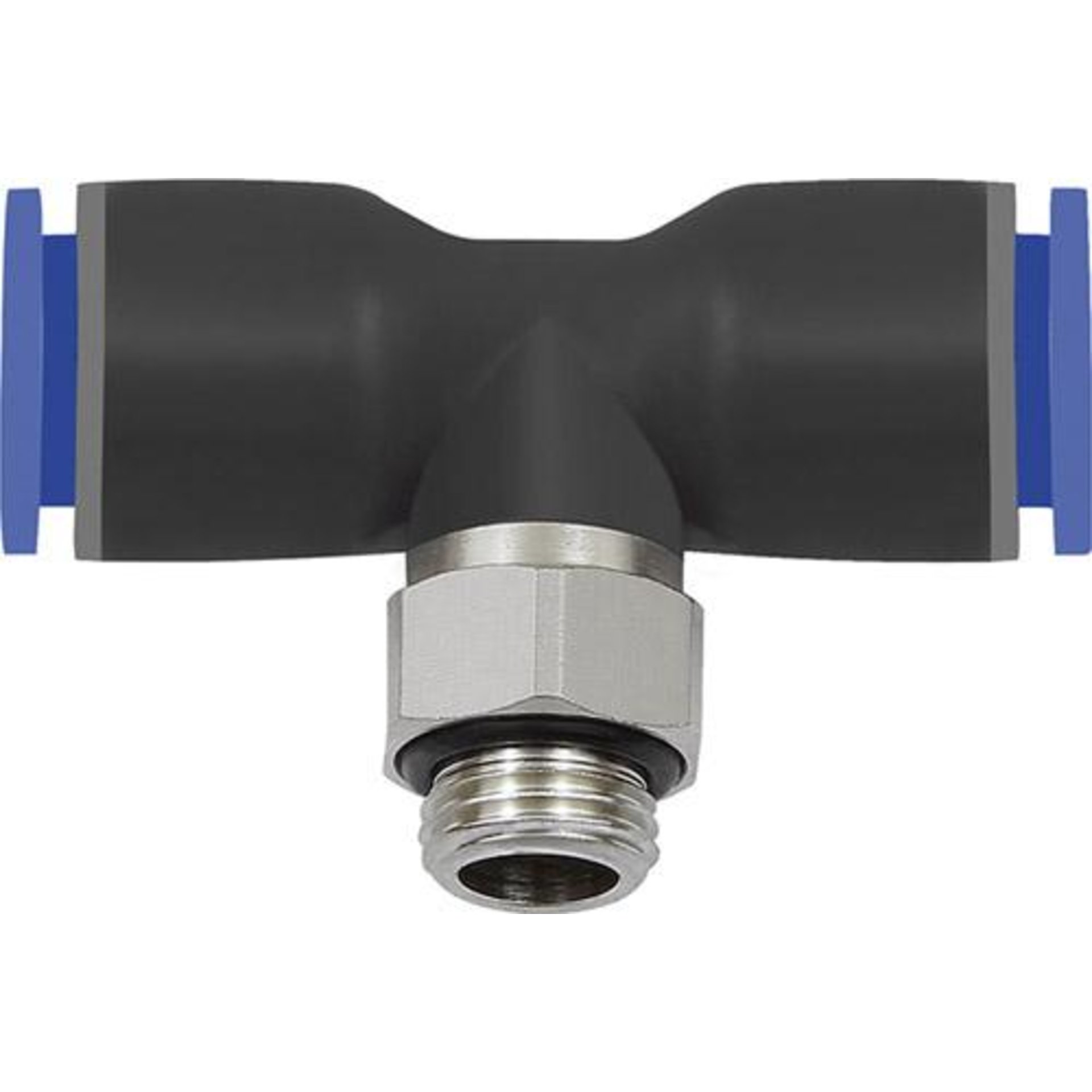 T-Steckverschraubung, drehbar, Außengewinde zylindrisch