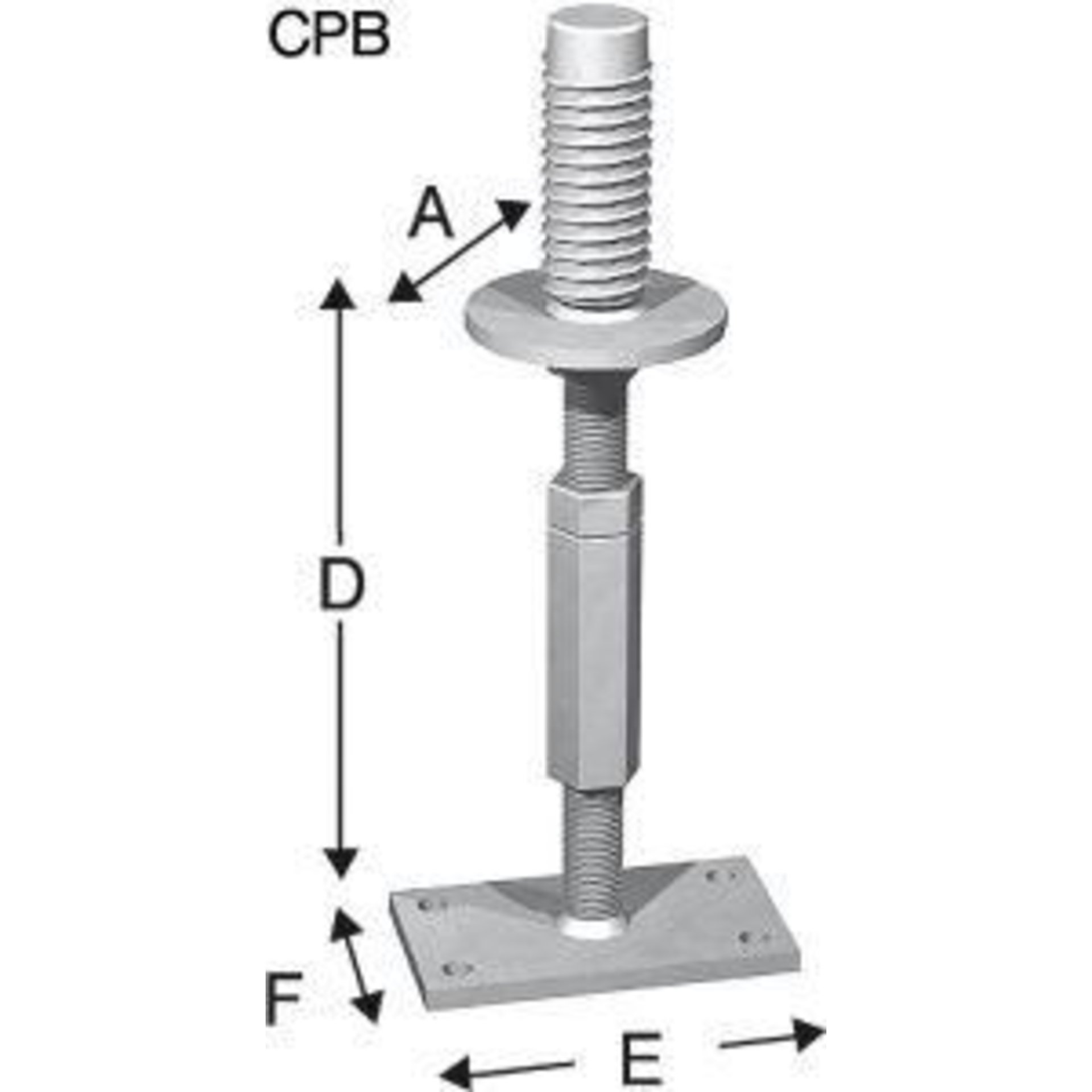 Stützenfuß CPB und CPS