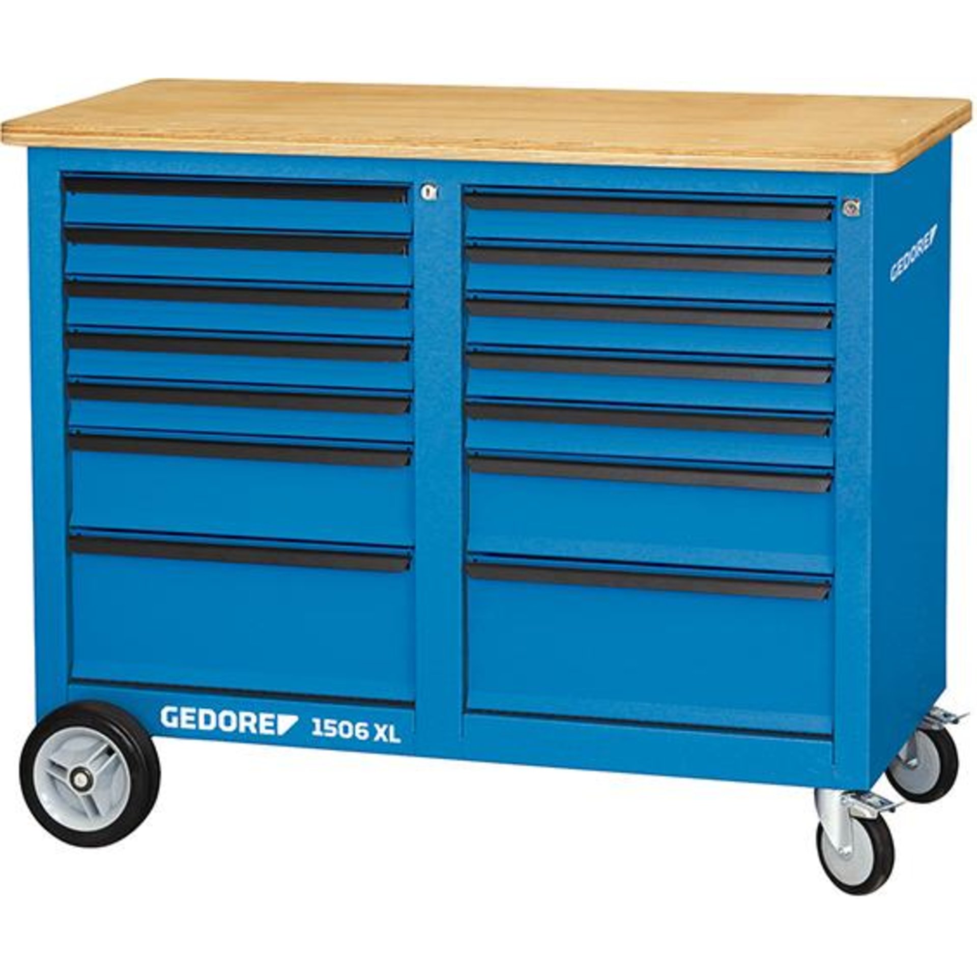 Rollwerkbank 1506XL 2511 1250x550x985mm Gedore