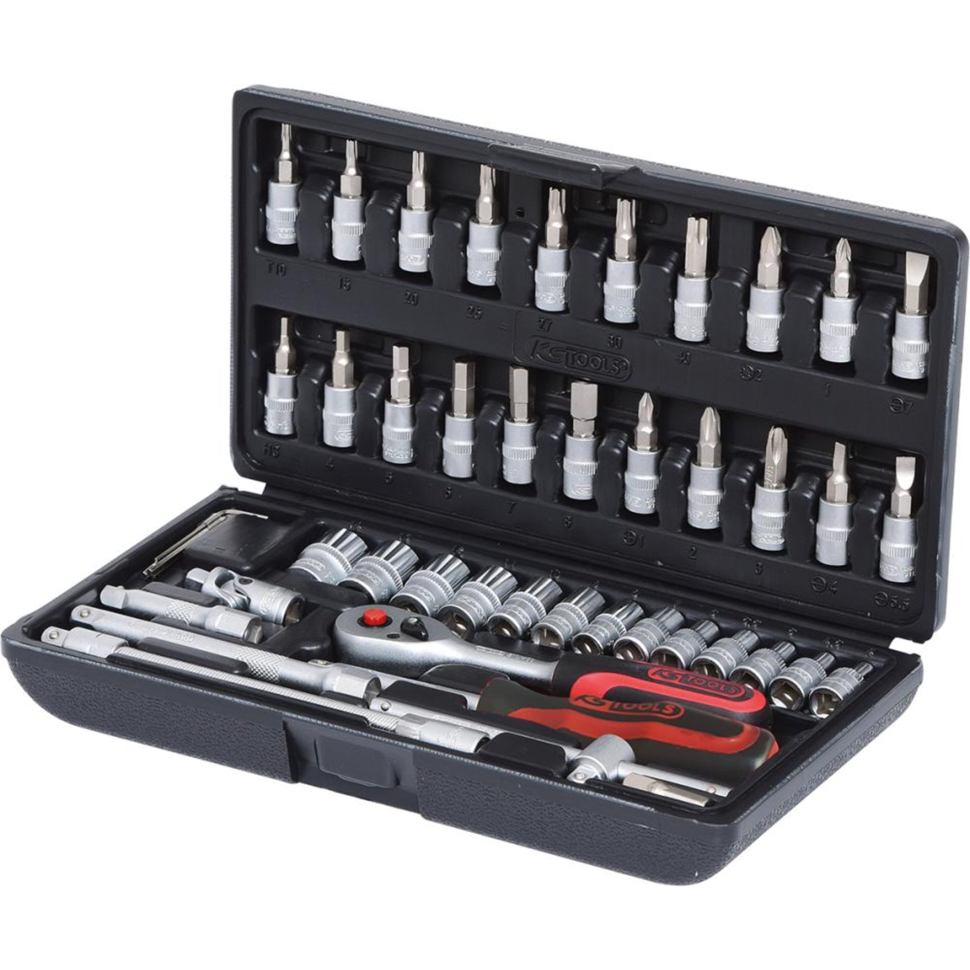 Steckschlüssel-Garnitur 1/4" 911.0646 46-teilig KS Tools