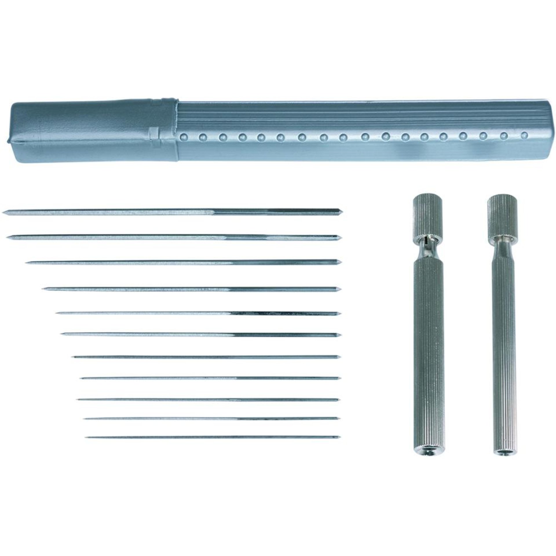 Düsen-Reibahlen-Set 12teilig0,6-1,9mm KUKKO