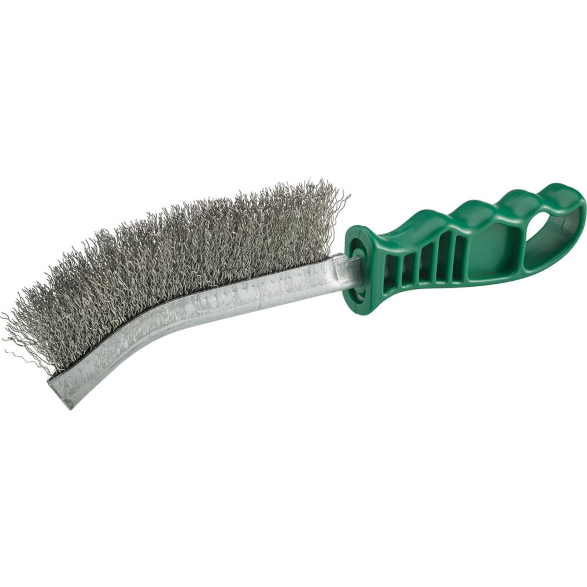 Universal-HanddrahtbürsteEdelstahldraht gewellt Kunststoffgriff 280 x 25 mm FORTIS