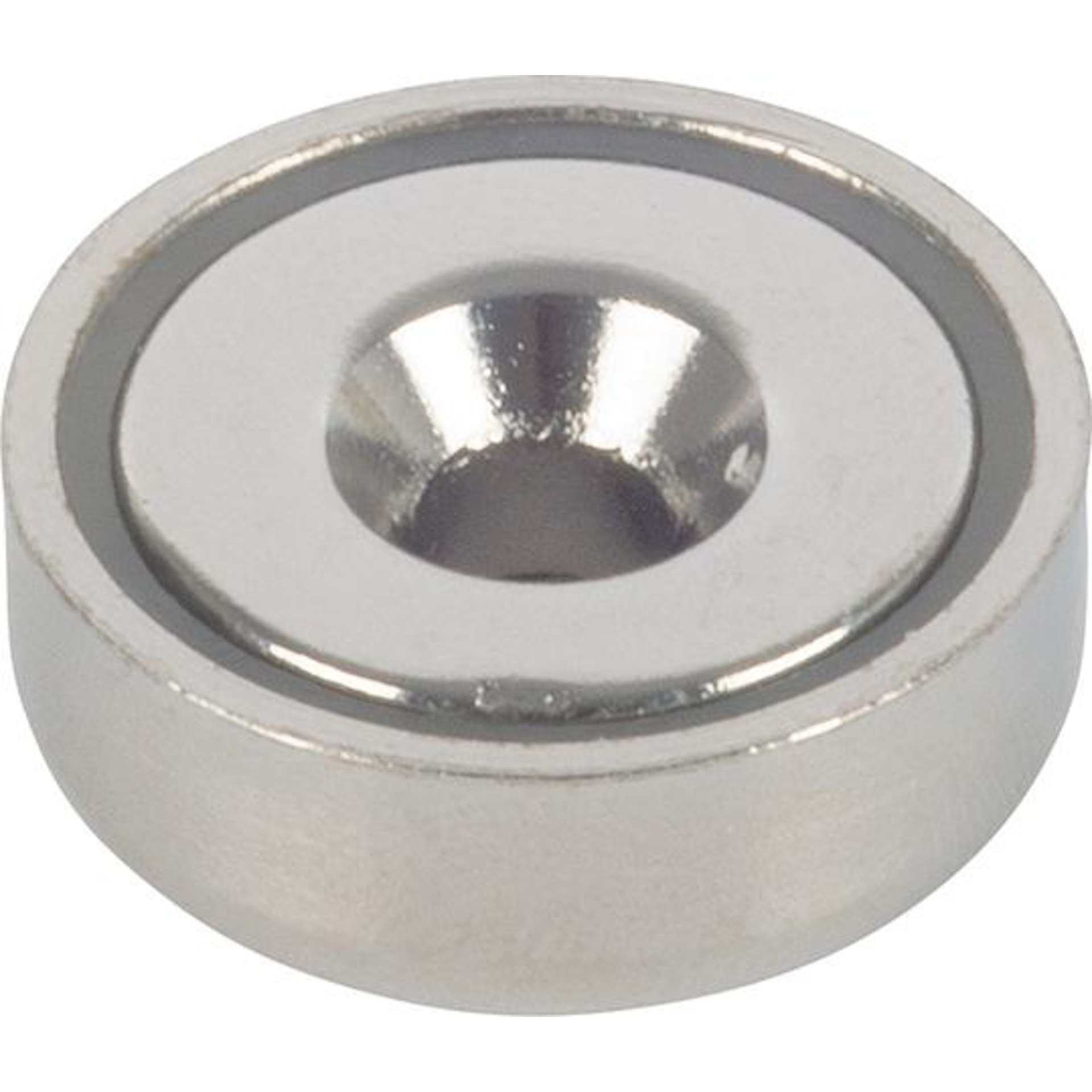 Topfmagnet Neo.Ø20, H6,9,m.Senkb. Ø4,5 Inhalt: 1