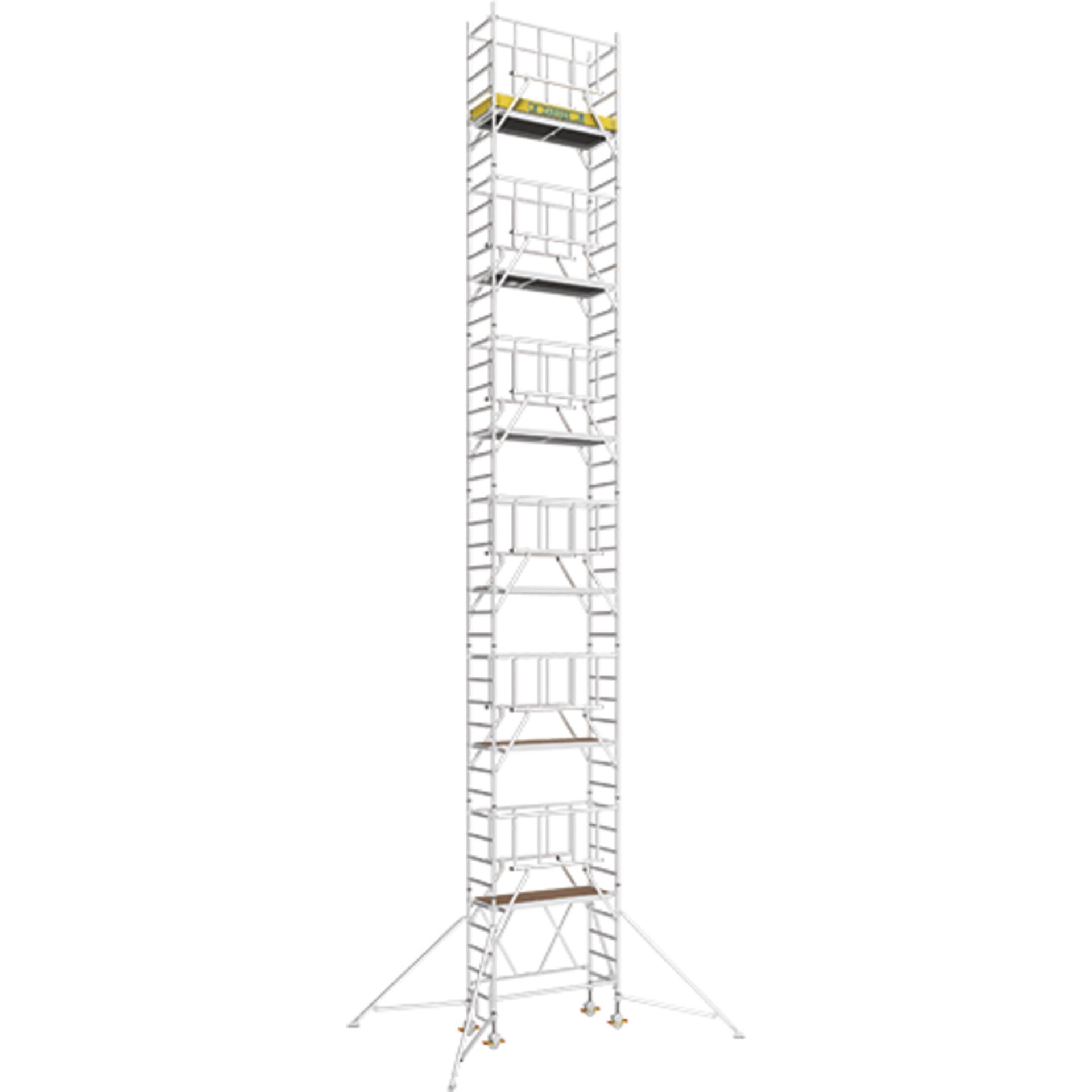 Compactmaster S-PLUS 1T - Klappgerüst Arbeitshöhe 13,55 m