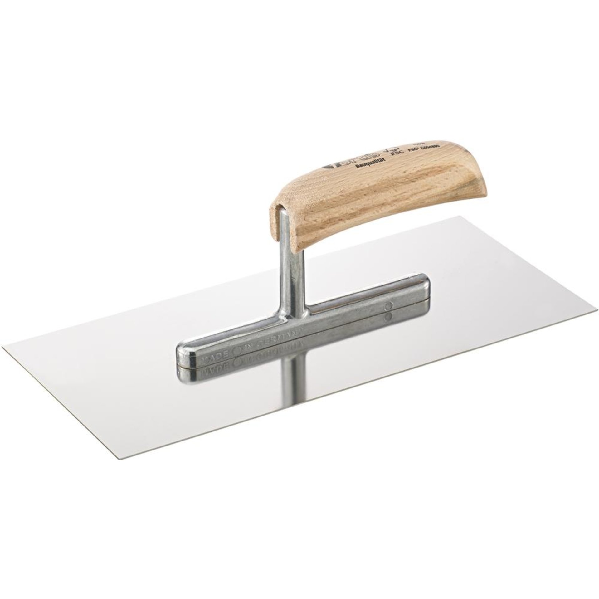 Glättekelle 280x130mm rostfrei FORTIS Bau