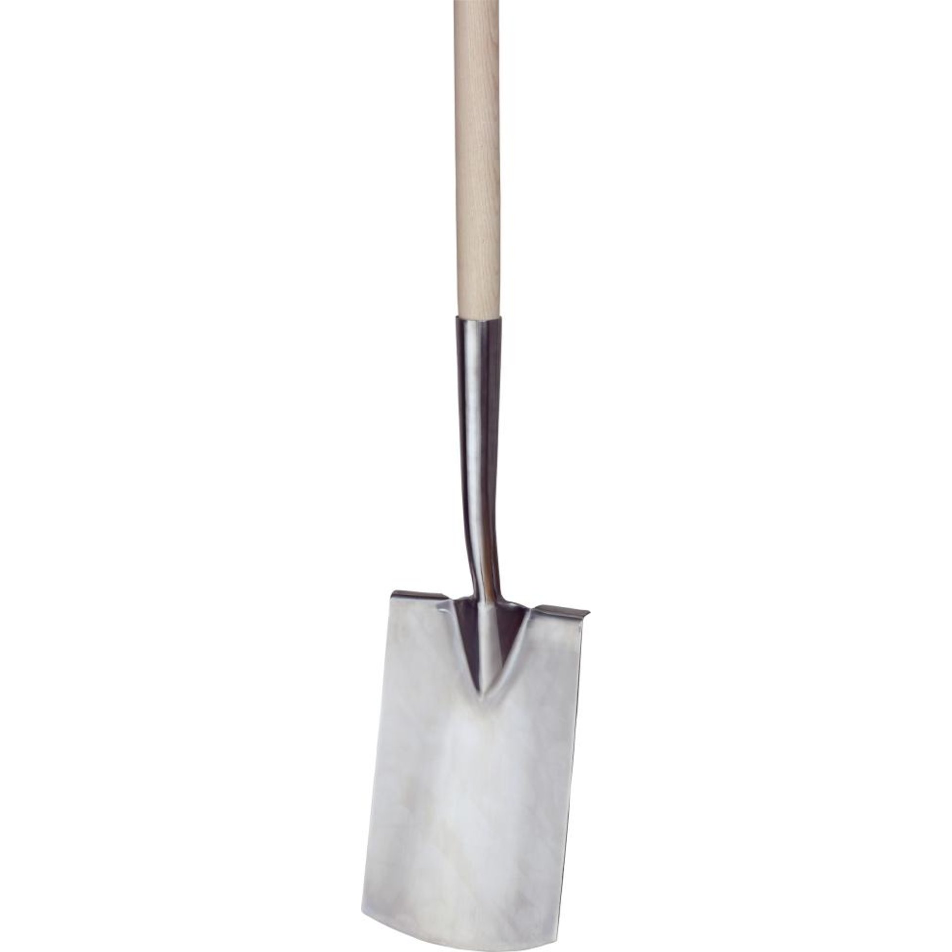 Gärtnerspaten mit Esche-T-Stiel Länge 80 cm Floraworld