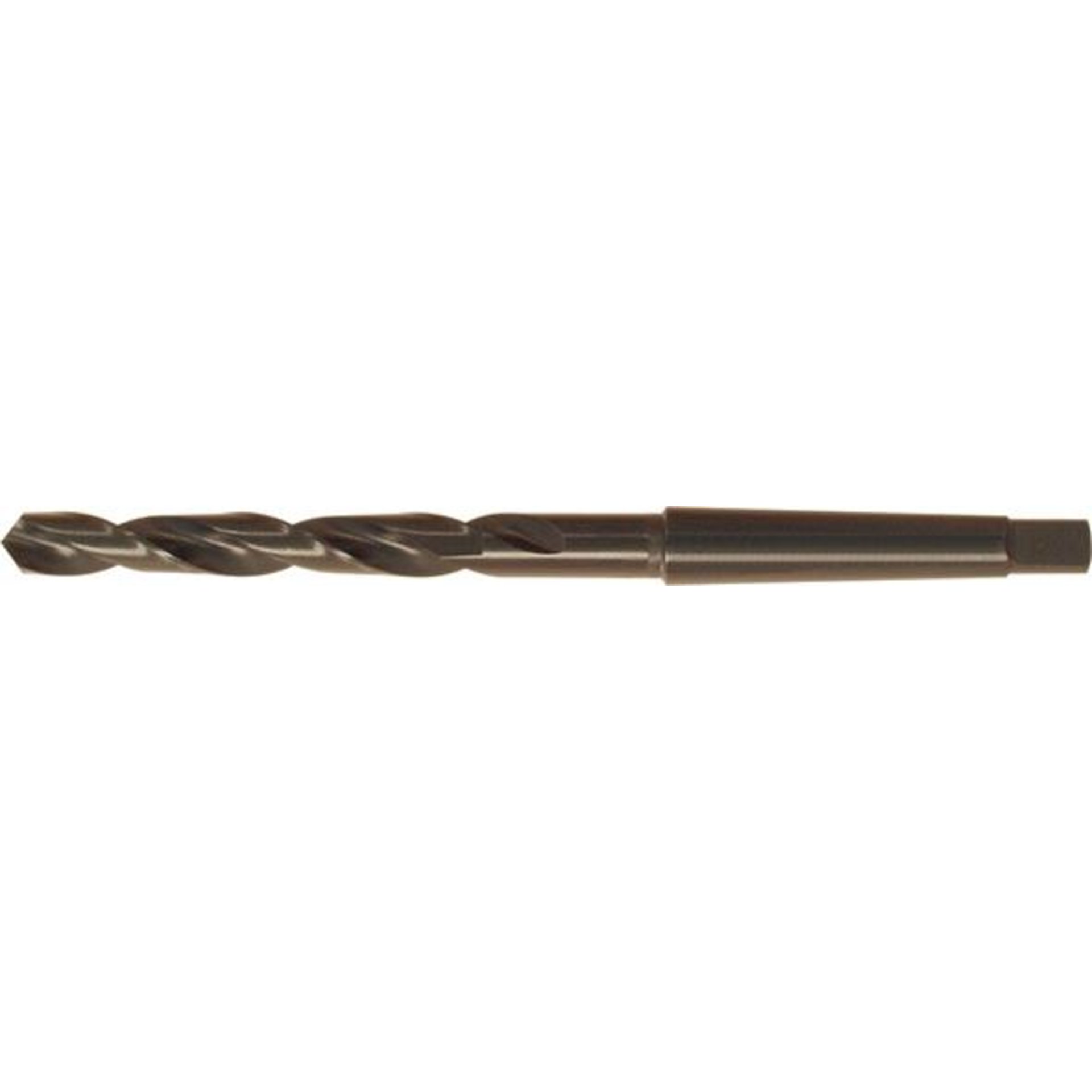 HSS-Spiralbohrer mit Morsekegelschaft, rollgewalzt, blank