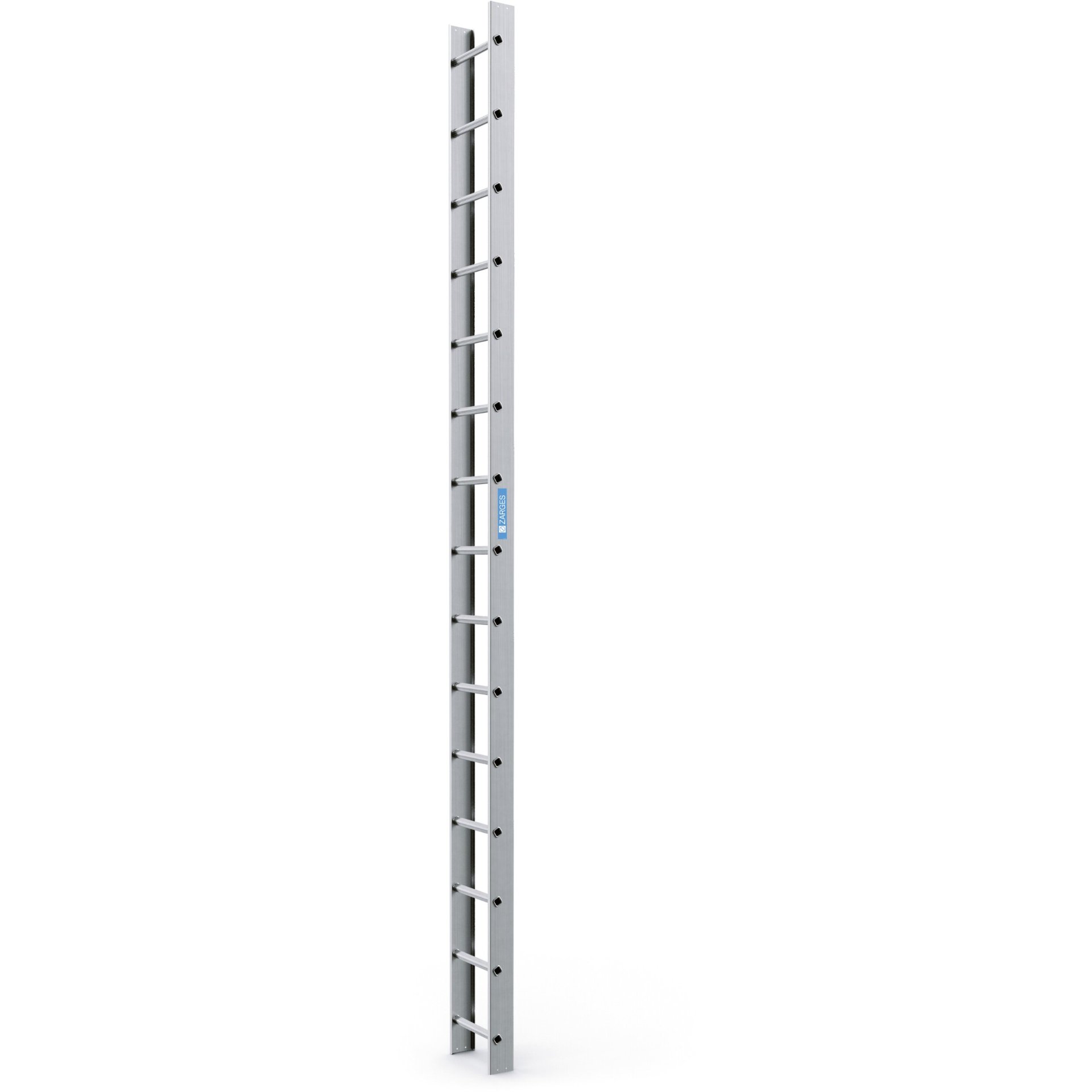 Dachleiter 4,2 m Alu natur 15 Sprossen