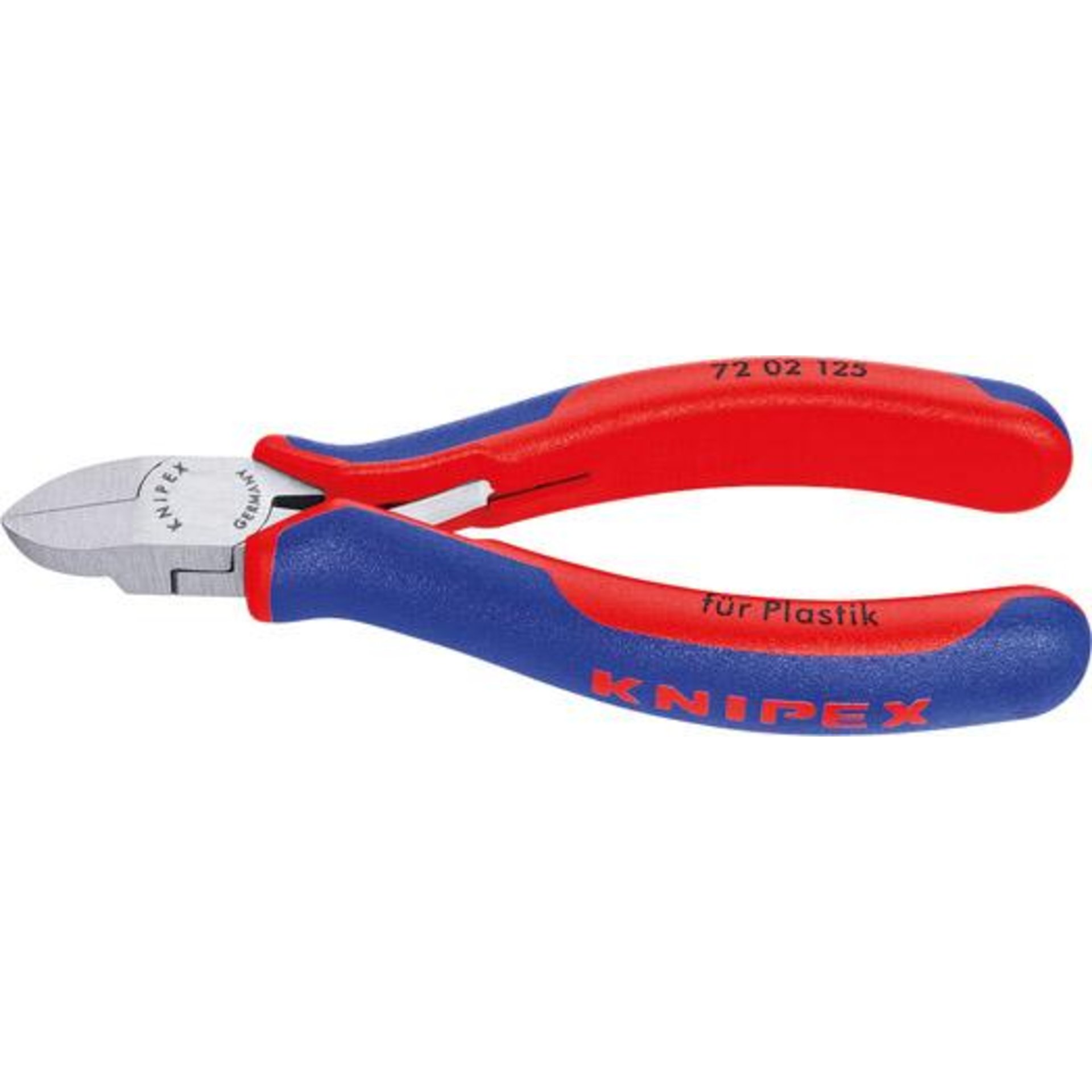 Seitenschneider für Kunststoff mit Mehrkomponenten-Griffen 125mm KNIPEX