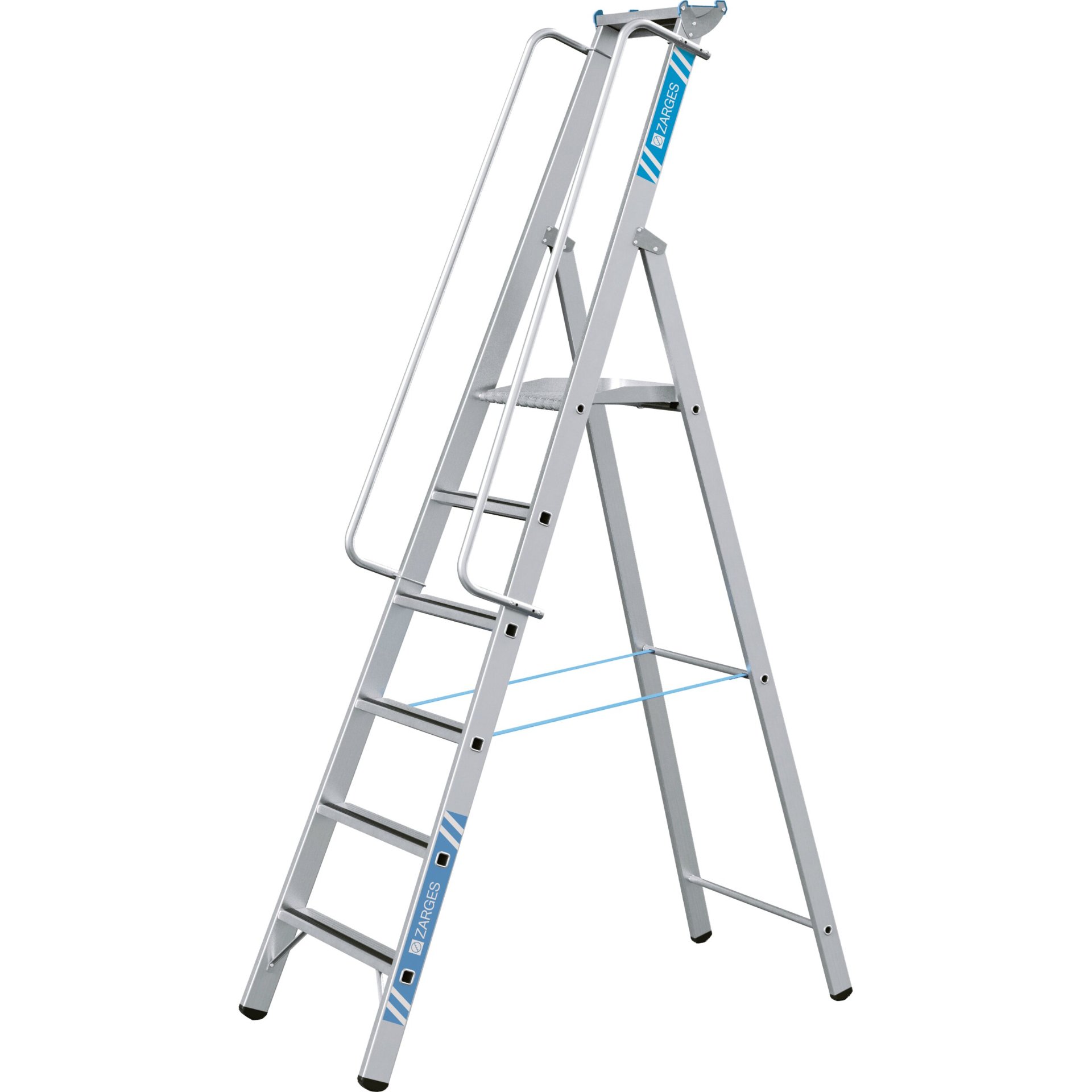 Meistertritt S - LM-Stehleiter m Plattform 6 Stufen