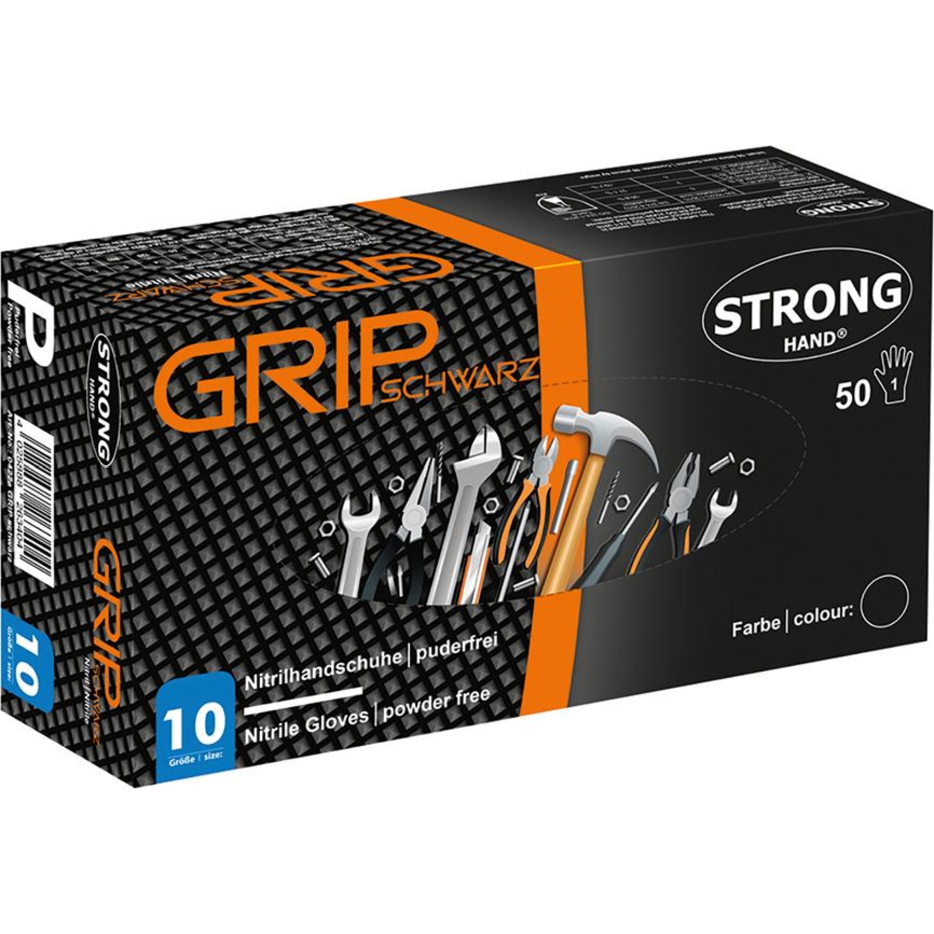 Einweghandschuh Grip, Nitril