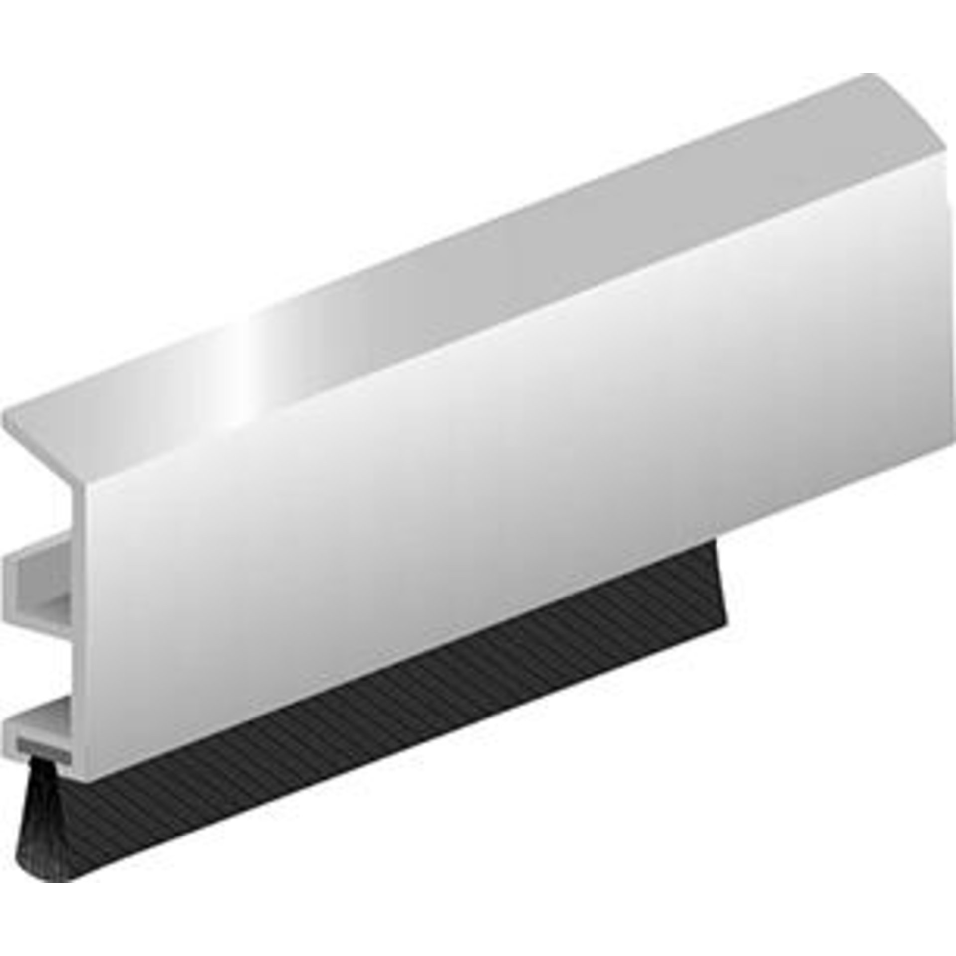 ADS-B Robust, z. schrauben Alu, silber DIY Progr.,L 1000mm