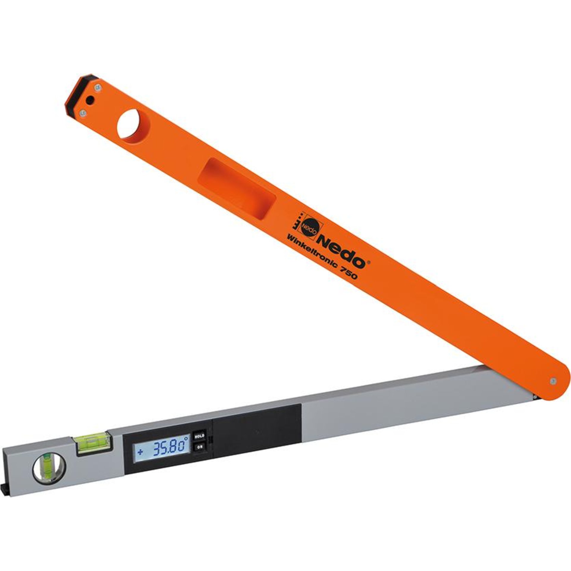 Winkelmesser digital 750 mm Winkeltronic Nedo