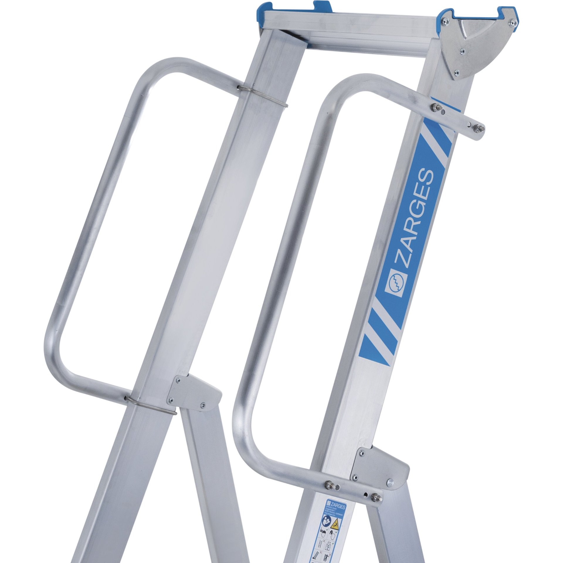 Meistertritt S - LM-Stehleiter m Plattform 3 Stufen