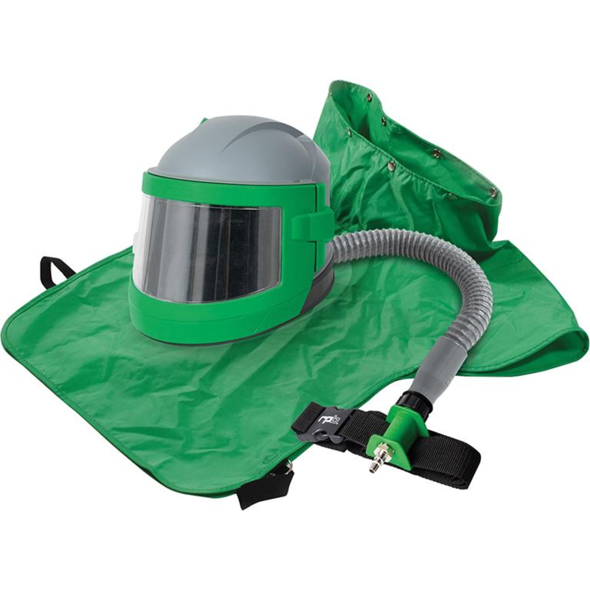 NOVA 3 Sandstrahlschutz inkl. Atemschutzhelm, 03-502 C40 Klimagerät