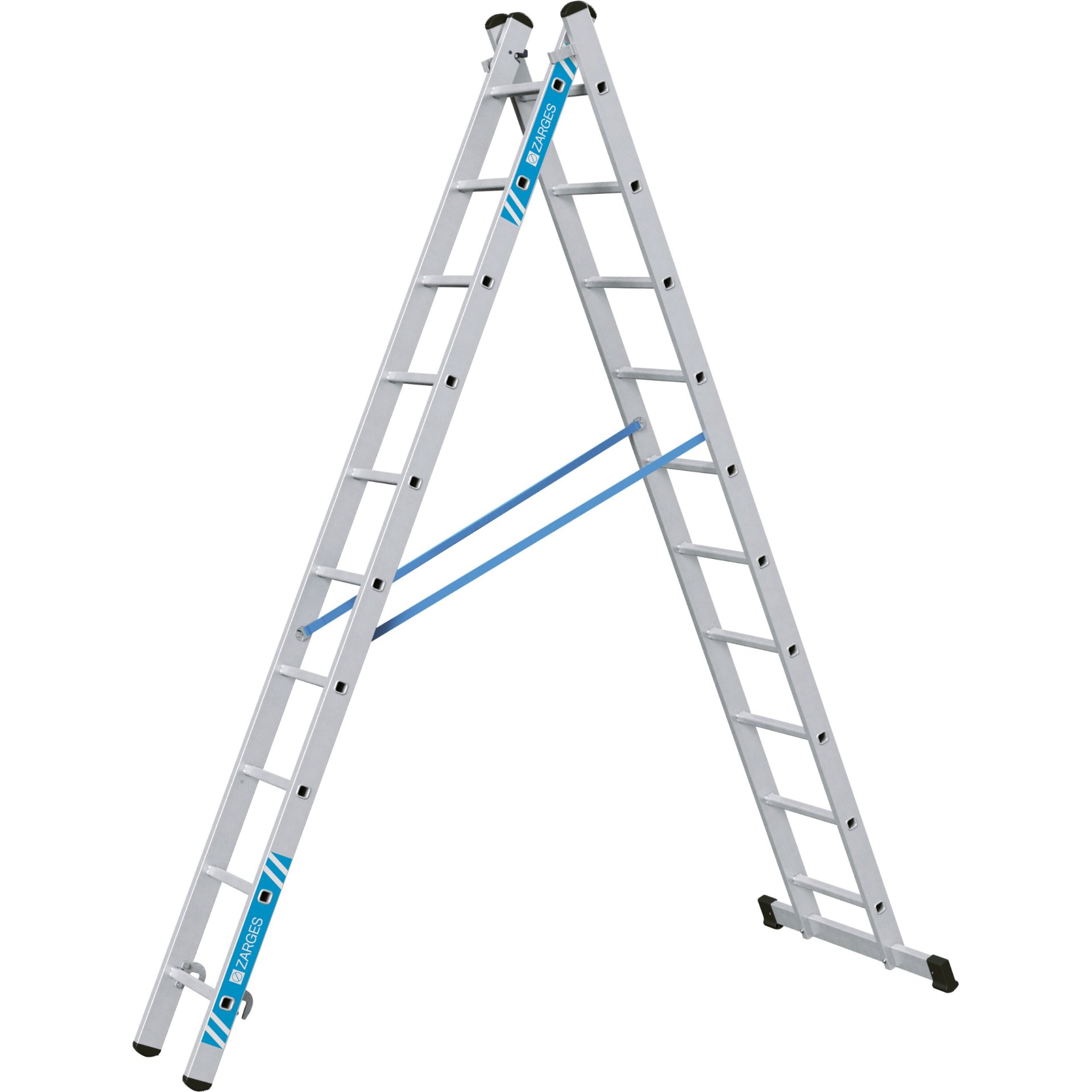 Combimaster Plus X - Kombi-Steh-Schiebeleiter 2 x 10 Sprossen