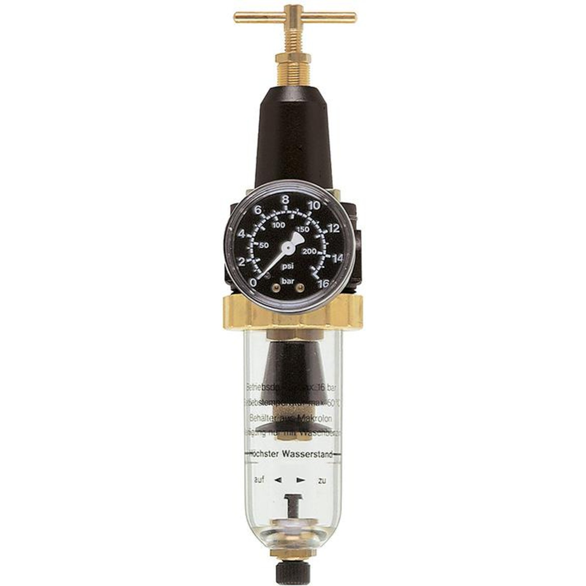 Filterdruckminderer, Baureihe Standard