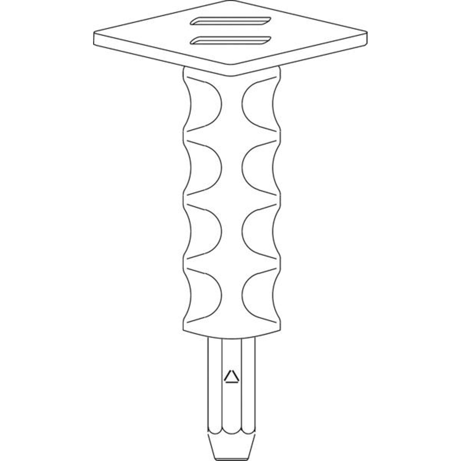 Fixpin Setzeisen schwarz, 20 x 170 DQ