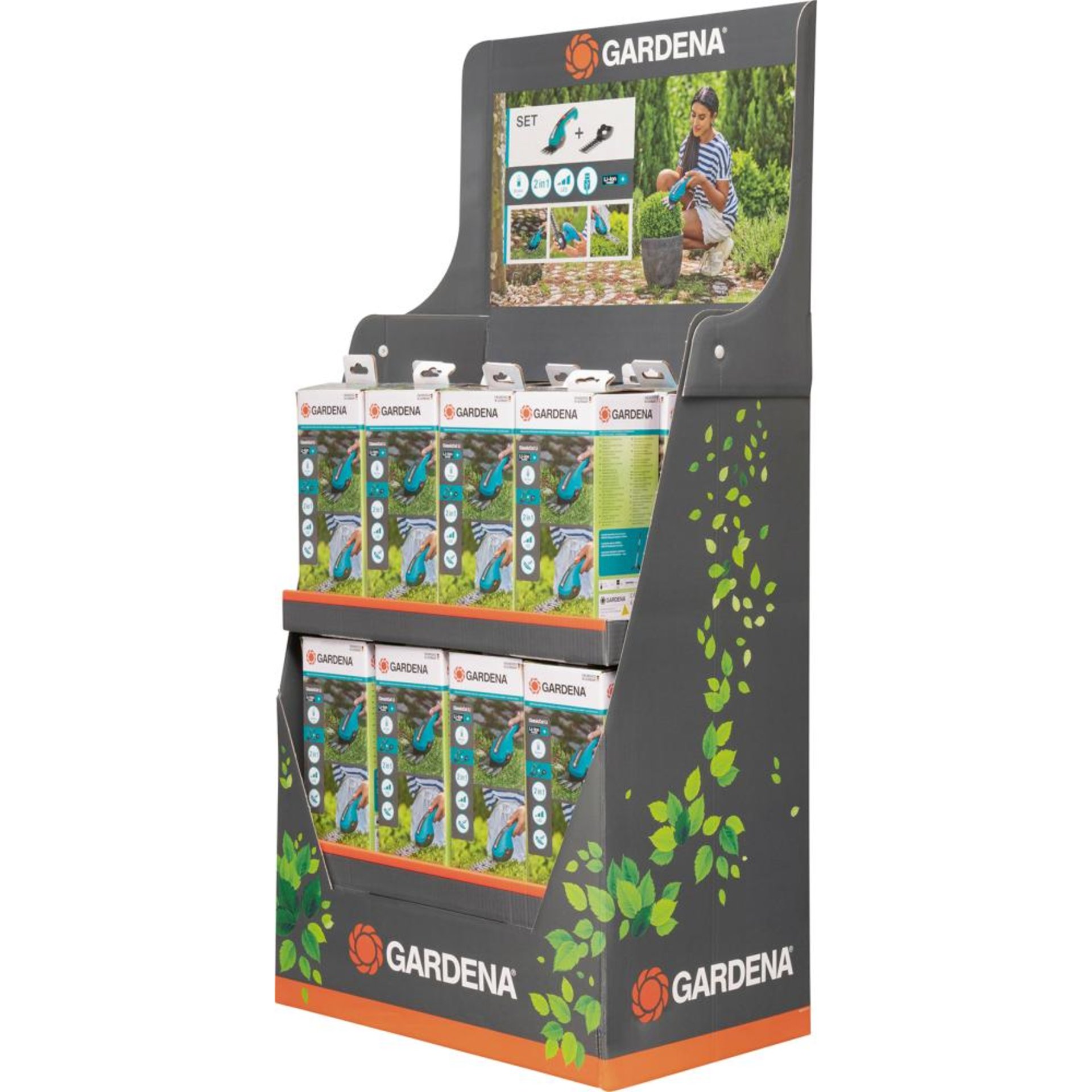 Gras- und Strauchschere ClassicCut Li Display Beschaffungsartikel