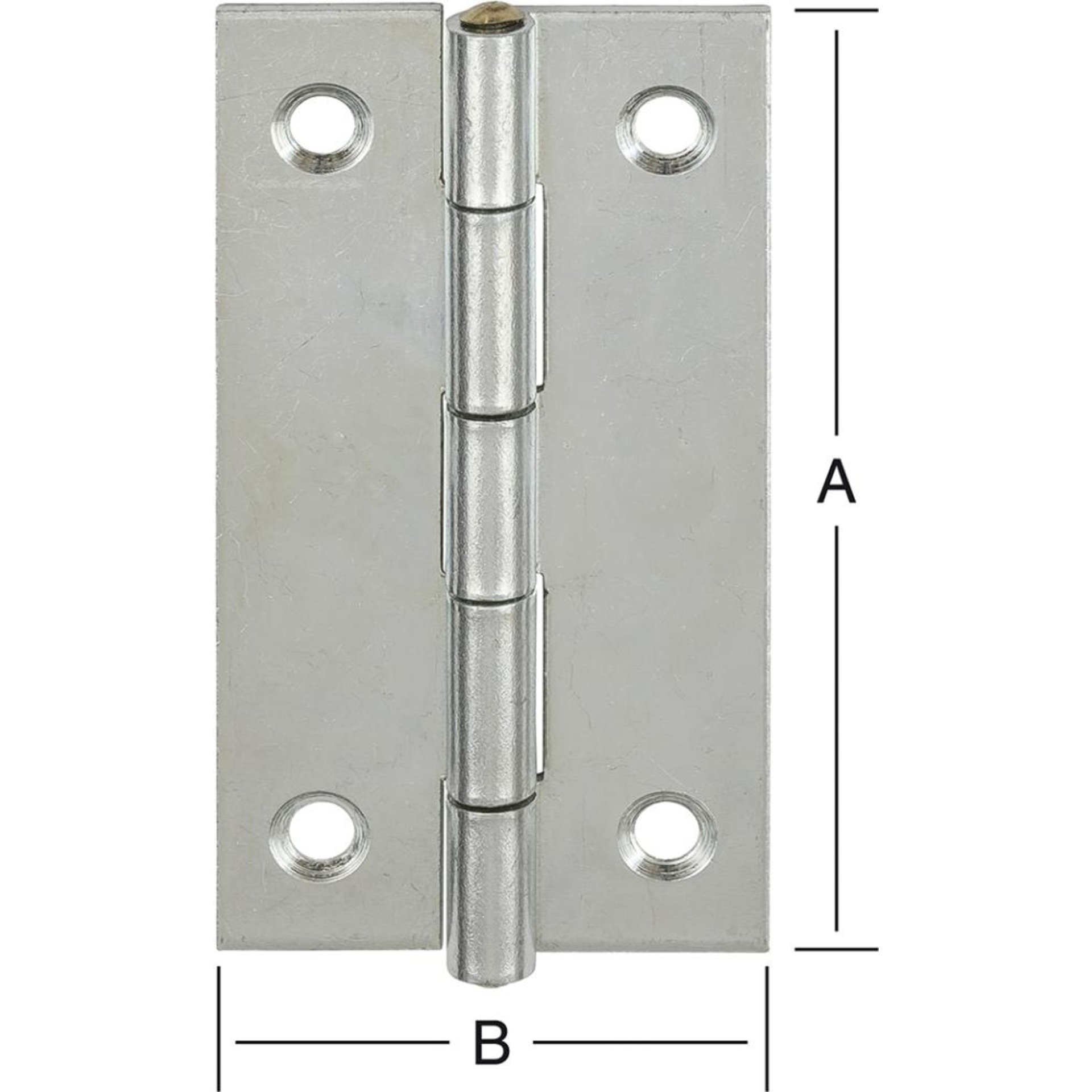 Scharnier, schmal DIN 7954 A