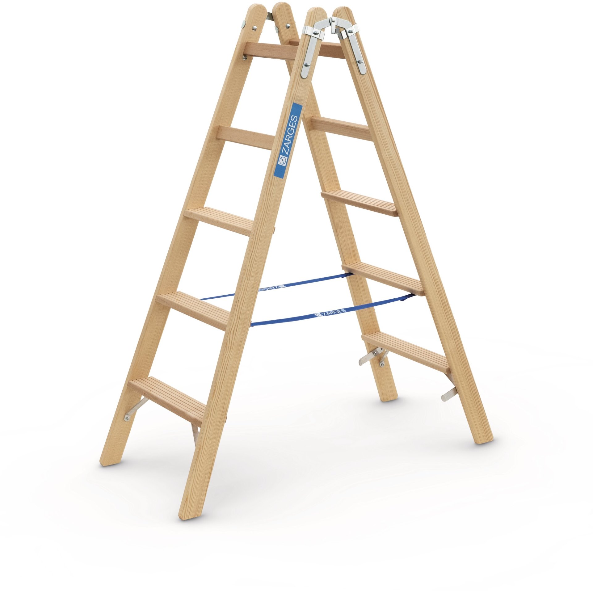Crestastep B - Holz-Stufenleiter 2 x 5 Stufen