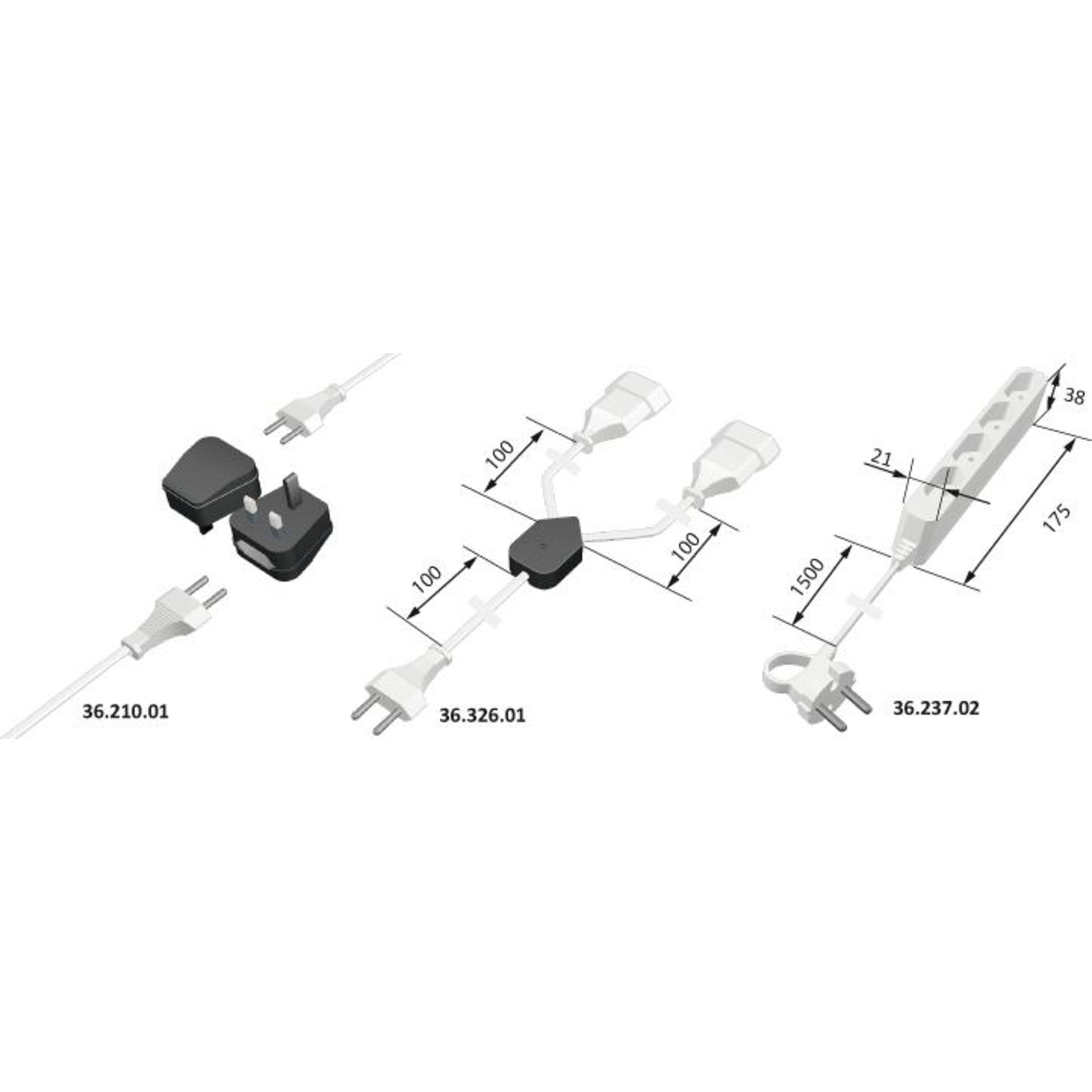 HV-Adapter / Verteiler