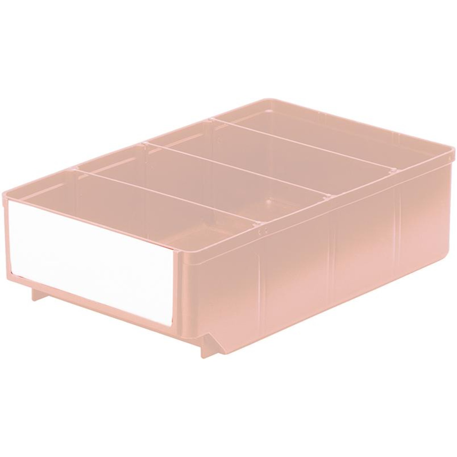Etikett für Regalkasten