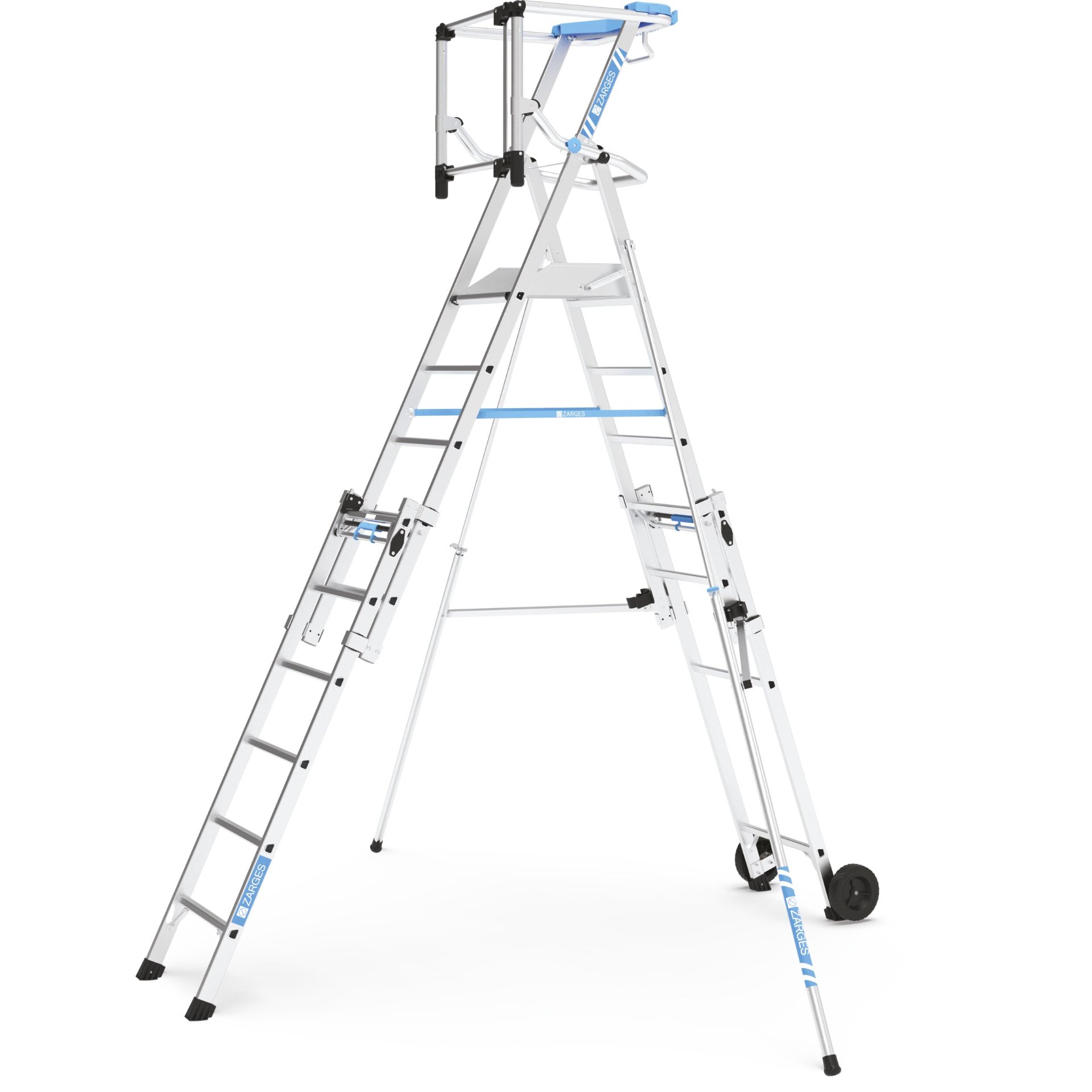 ZAP Masterflex S - Teleskop-Plattformleiter 9 Stufen