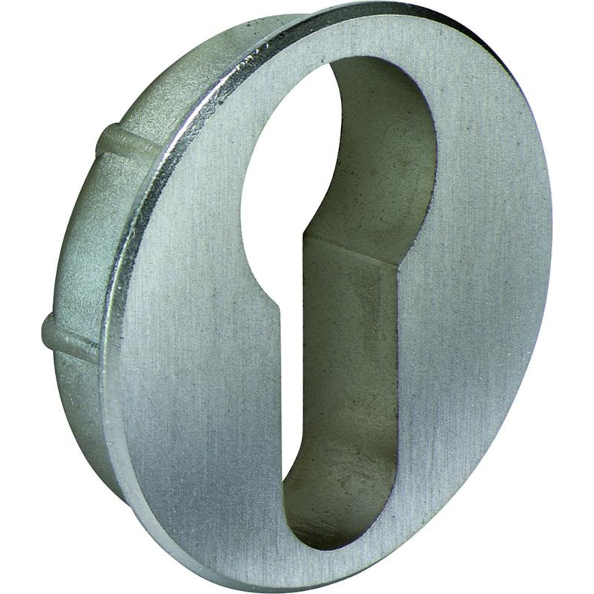 7421 PZ Rosette rund, vernickelt