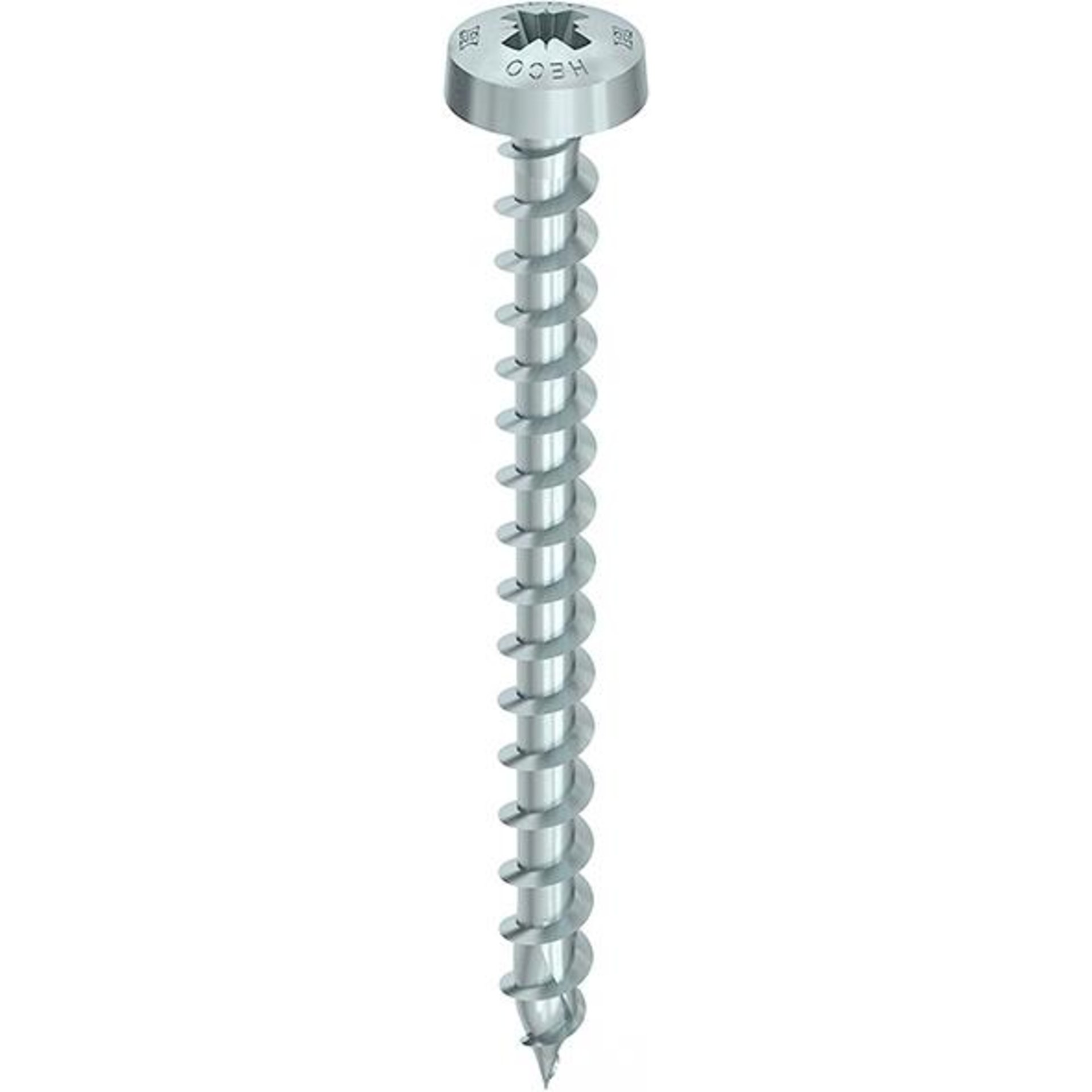 HECO-TOPIX®-plus, Rundkopf, PZD, verzinkt blau, A3K