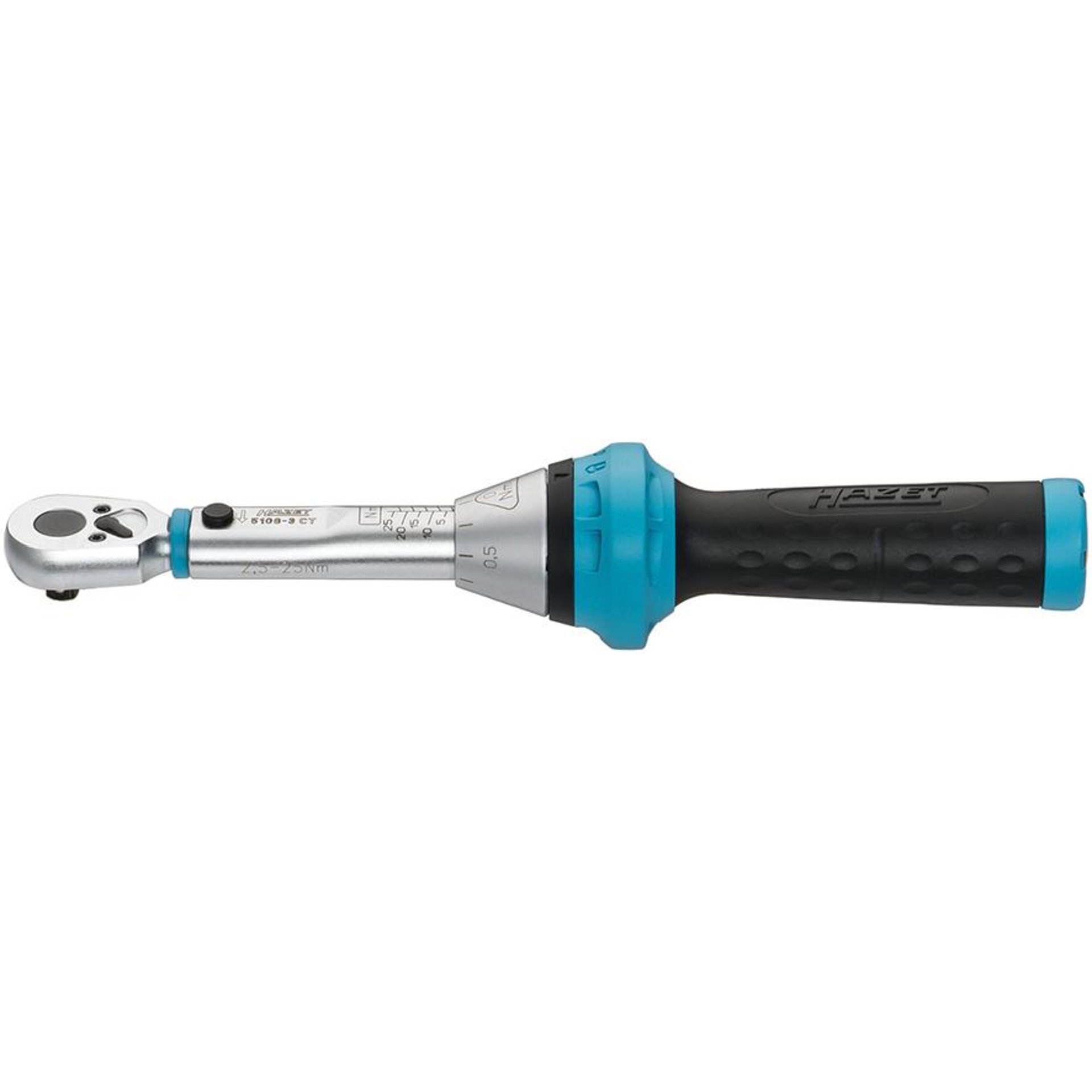 Drehmomentschlüssel 5108-3CT 2,5-25Nm 1/4" Hazet