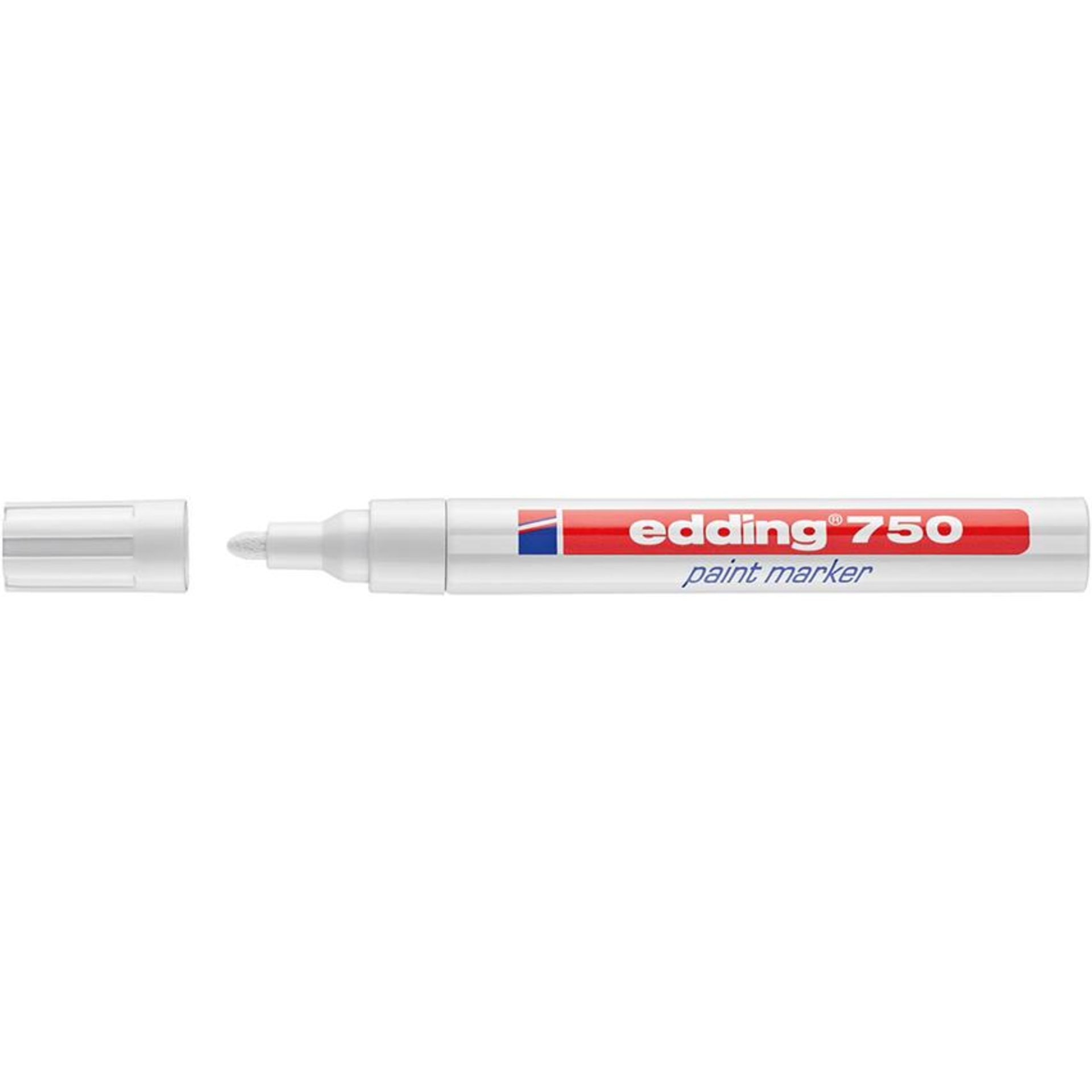 Lackmarker Nr. 750 weiß Edding