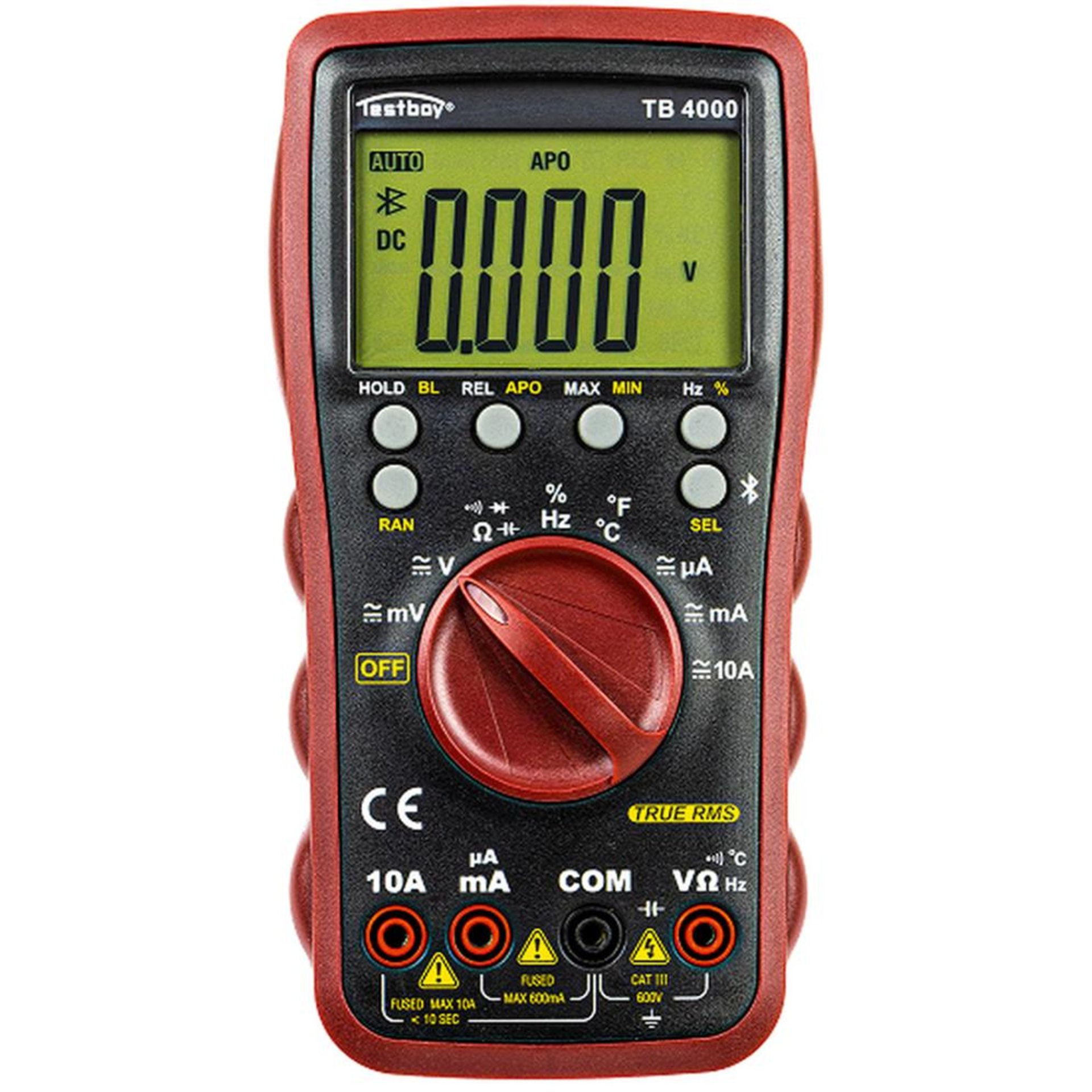 Digital-Multimeter TB 4000 mit Bluetooth Testboy