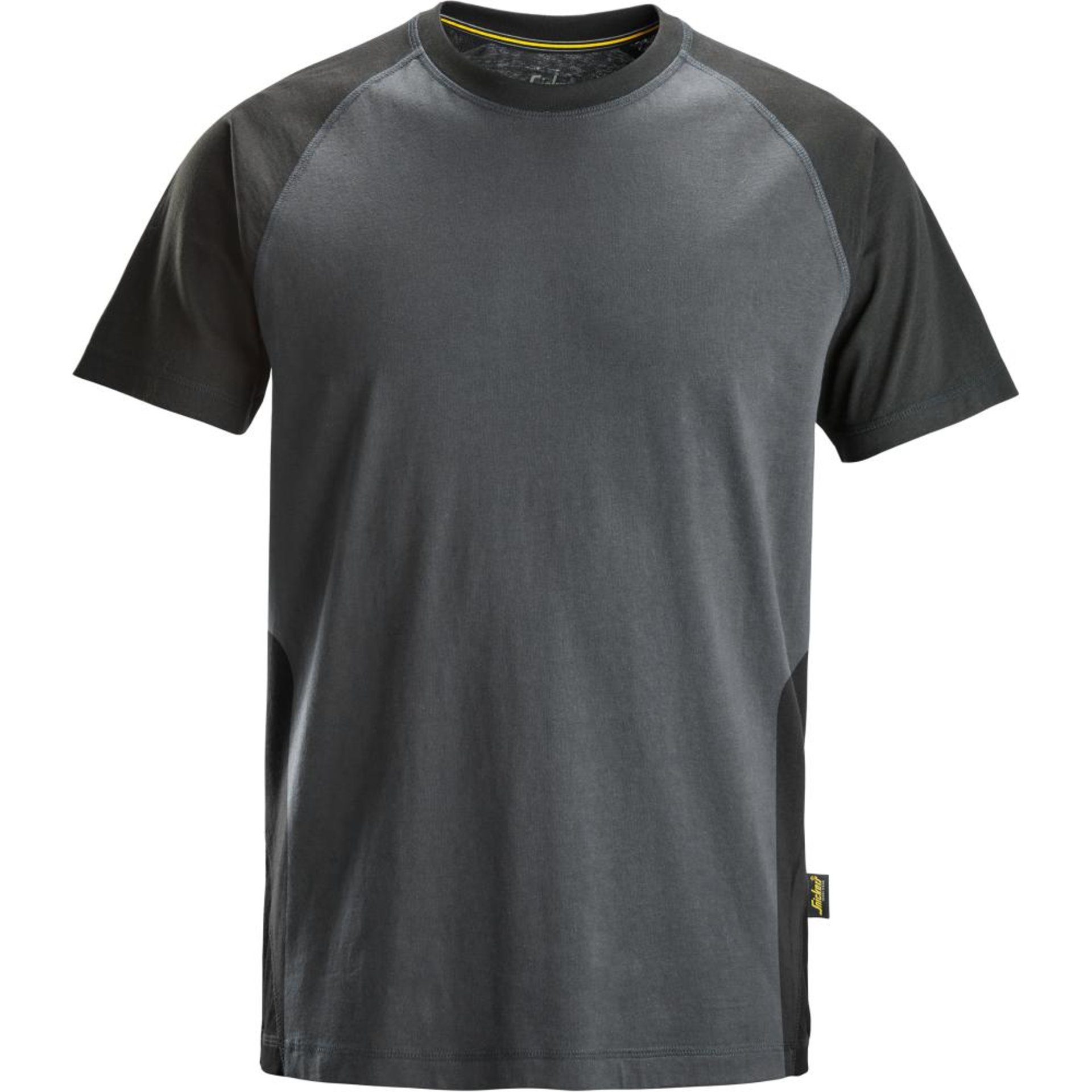 2-Farben T-Shirt L, stahlgr-schw Snickers Snickers