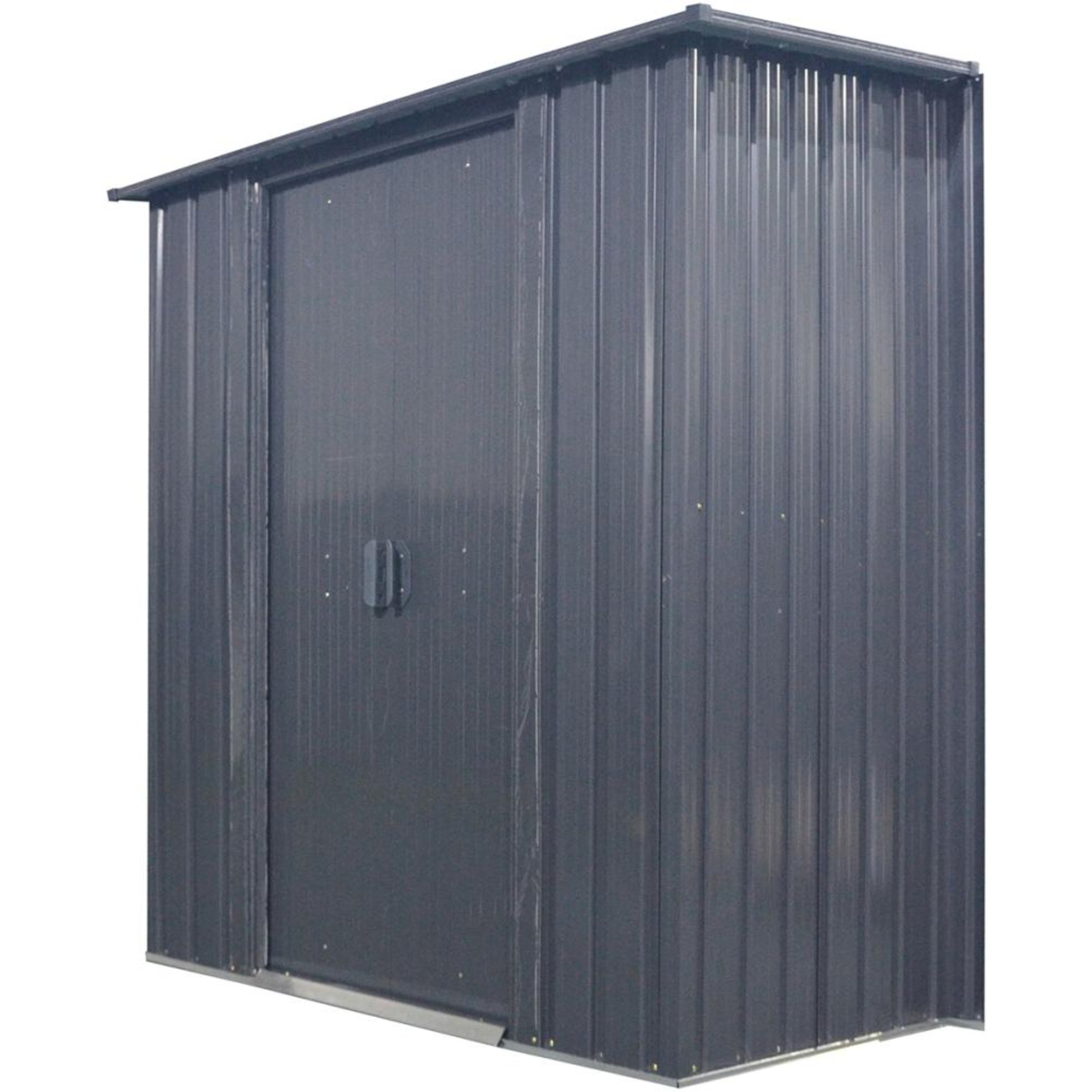 Anbauraum f.Gerätehäuserverzinkt u. anthrazit153 cm x 81 x 170Beschaffungsartikel